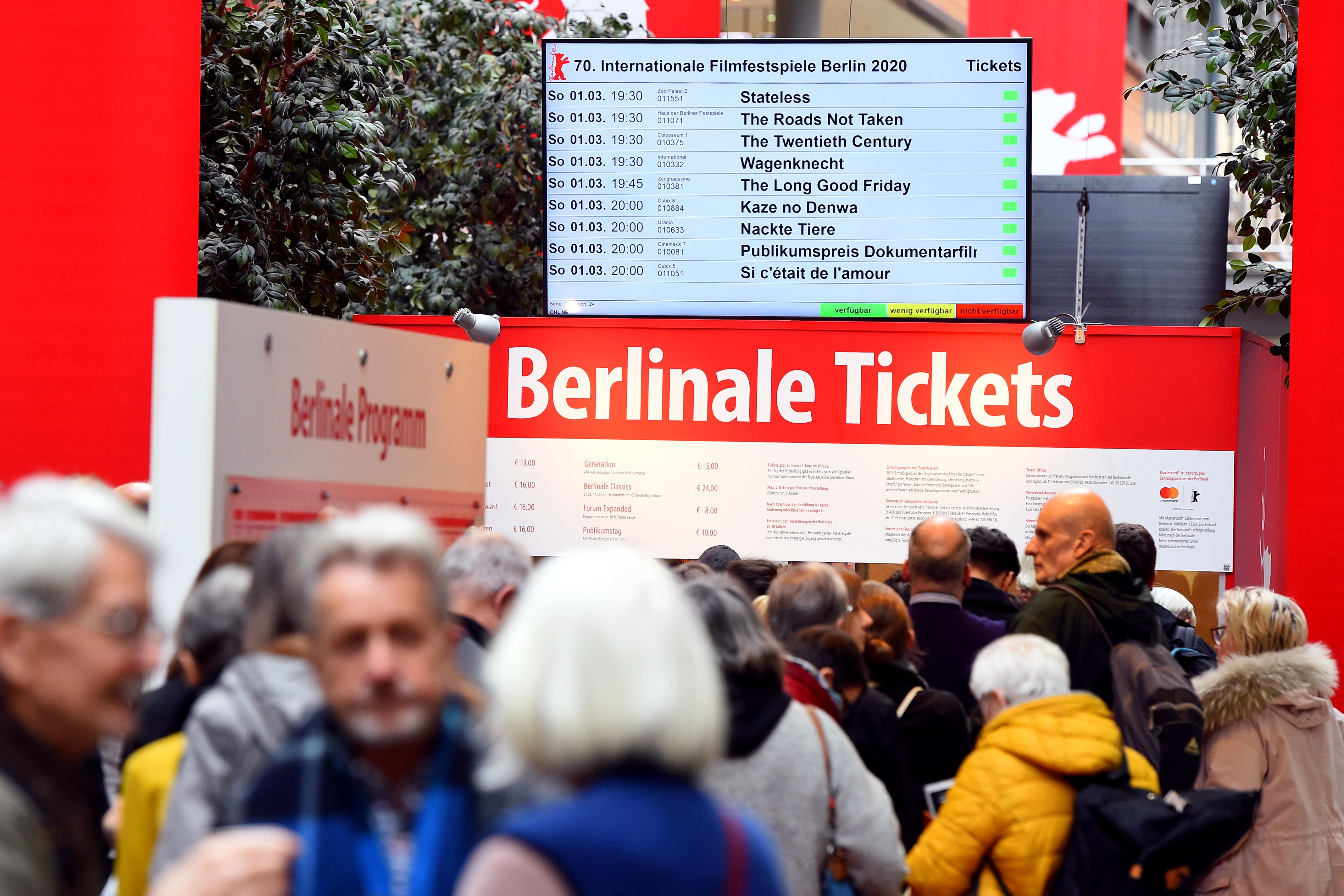 Image - Berlinale: Ticketpreise bleiben größtenteils gleich
