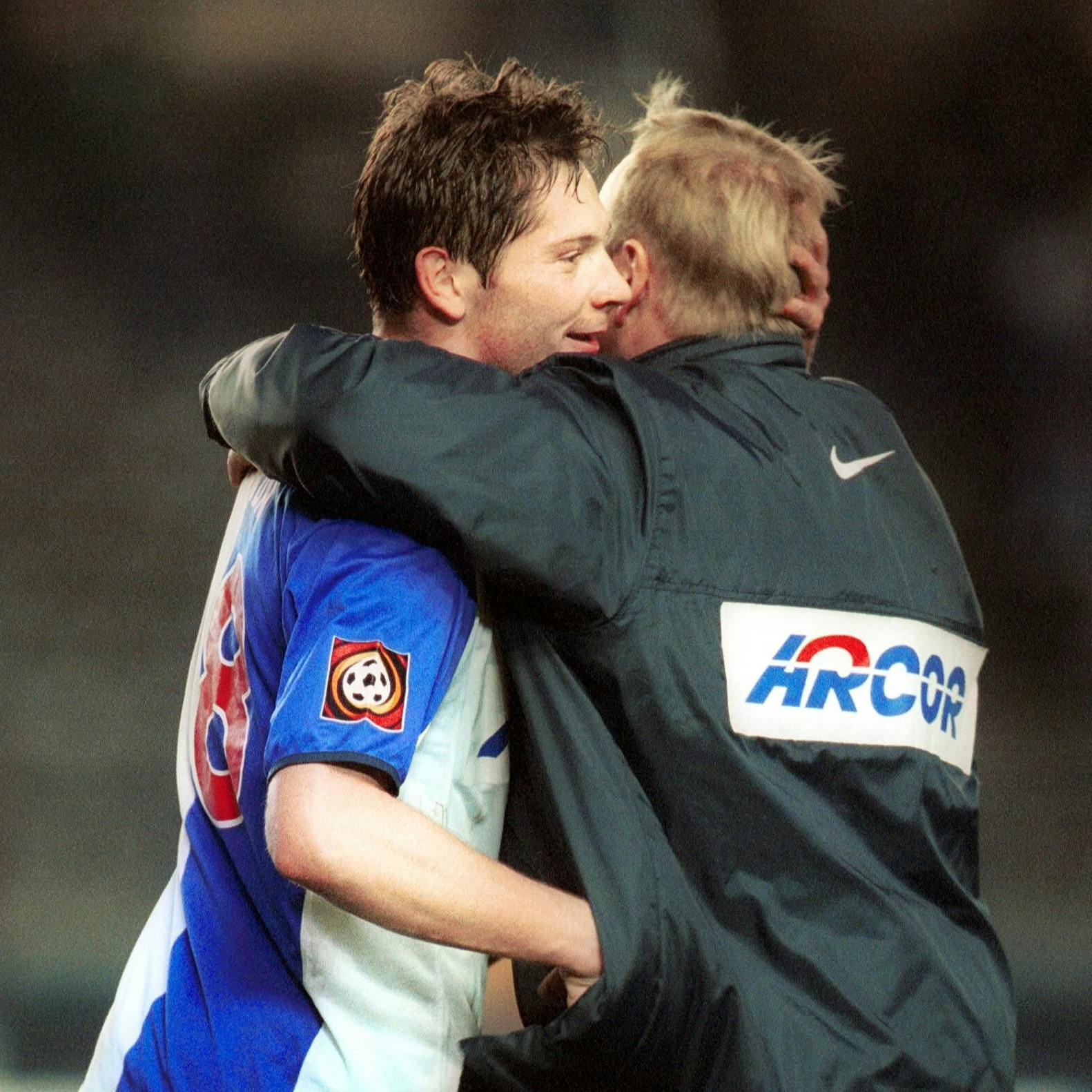 Herzliche Umarmungen gab es oft zwischen Pal Dardai und Jürgen Röber.
