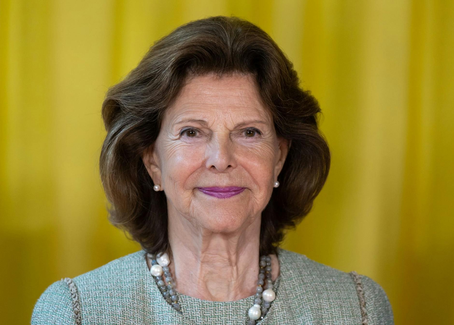 ARCHIV - Königin Silvia von Schweden nimmt an der Eröffnung des Childhood-Hauses teil. Jetzt wird sie 80.