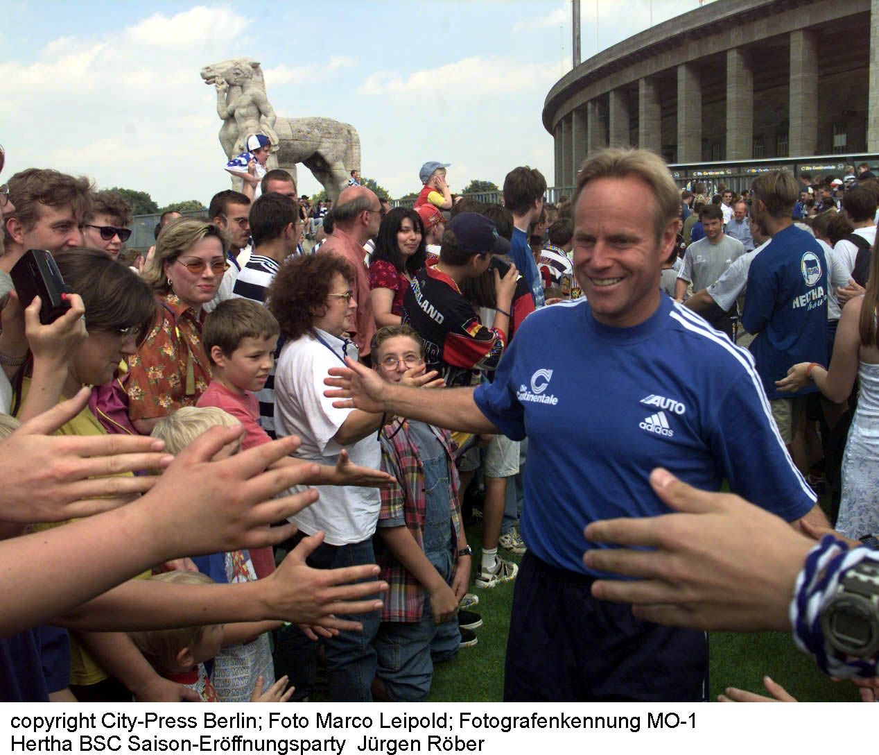 Image - Die besten Zeiten von Hertha BSC sind untrennbar mit Jürgen Röber verbunden