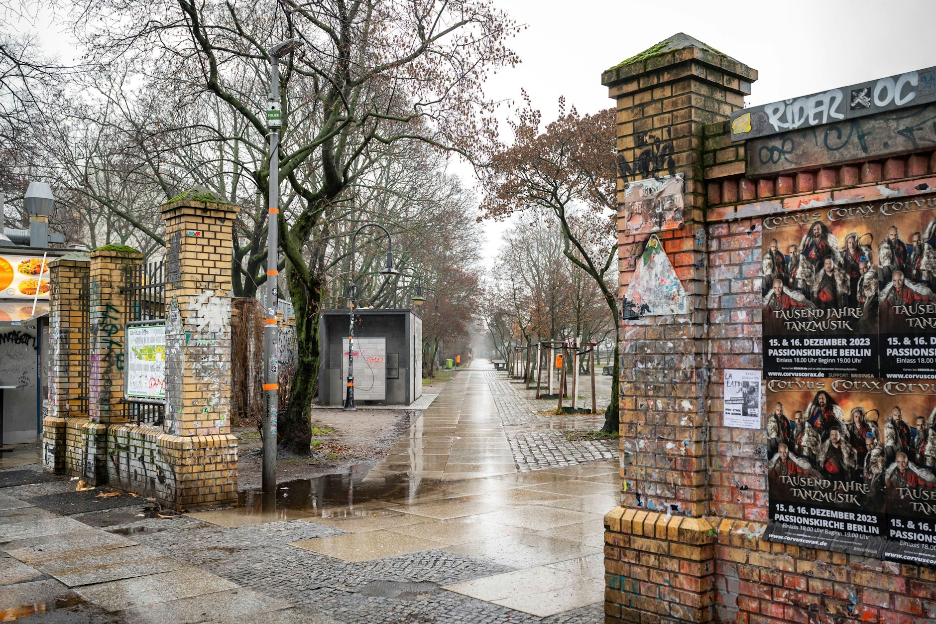 Görlitzer Park: Der Bau des Zaunes soll im ersten Quartal 2024 begonnen werden.