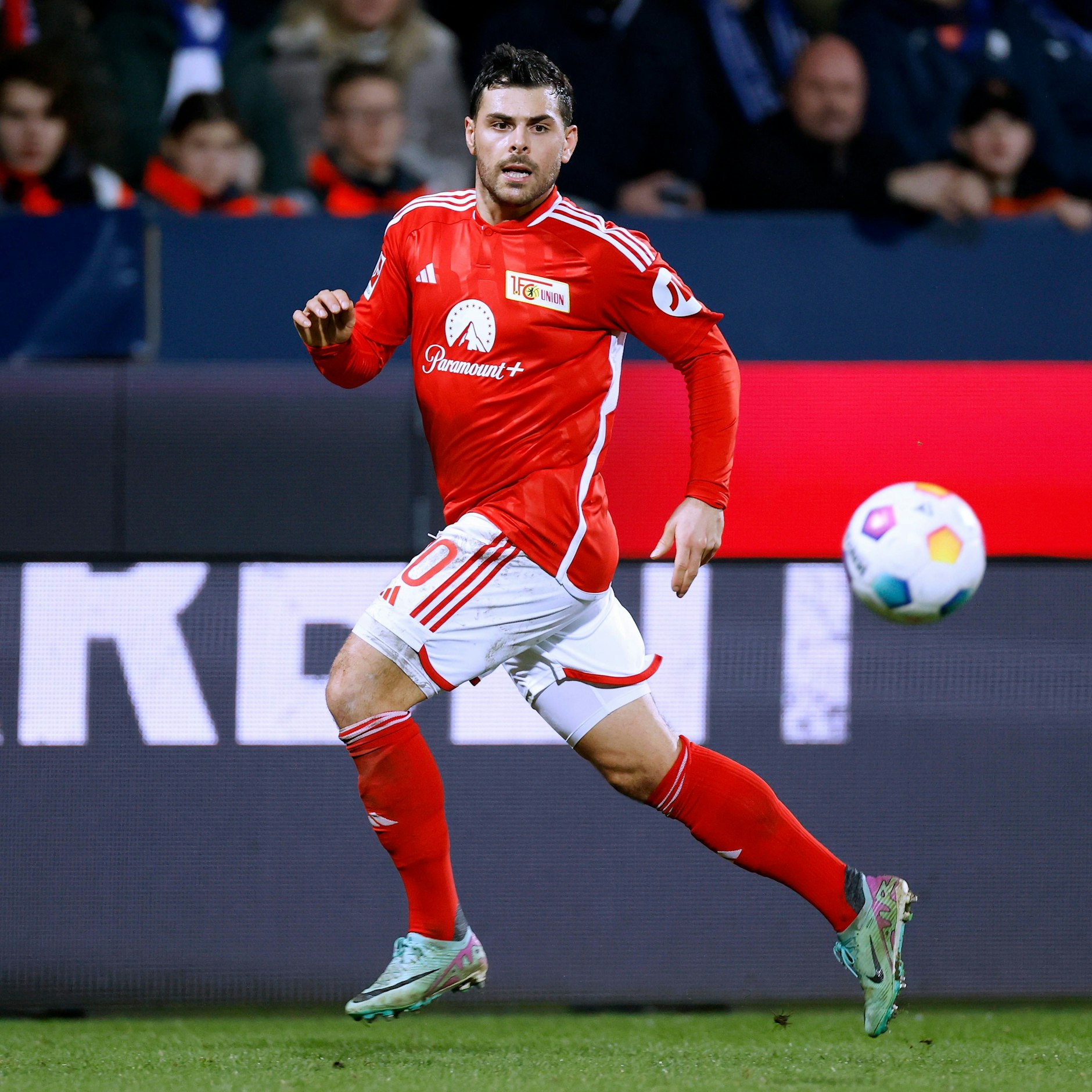 Auch Unions Stürmer Kevin Volland ist ein Gewinner unter Trainer Nenad Bjelica.