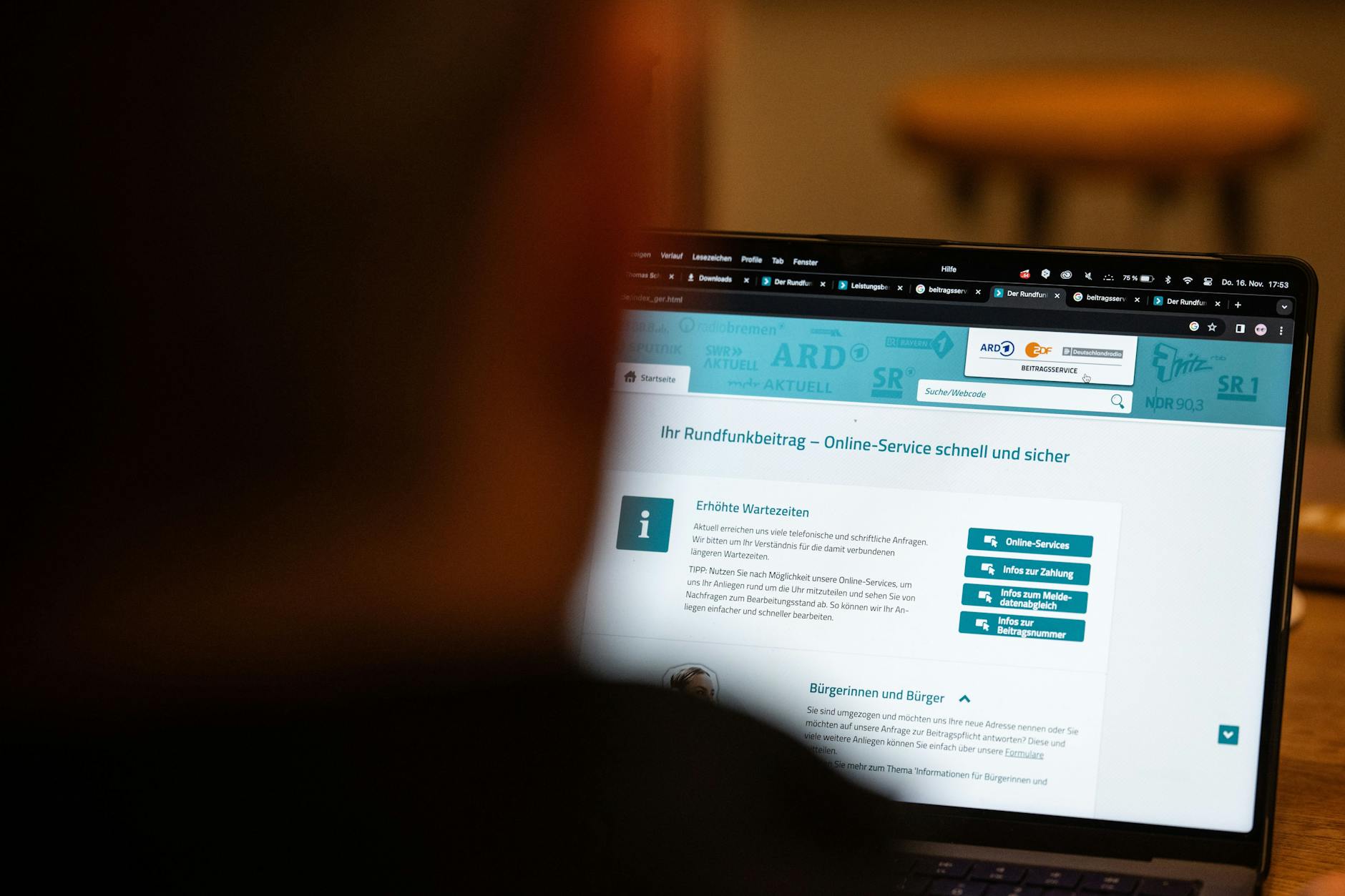 Der Mann will den Rundfunkbeitrag nicht zahlen und ignoriert sogar Mahnungen.