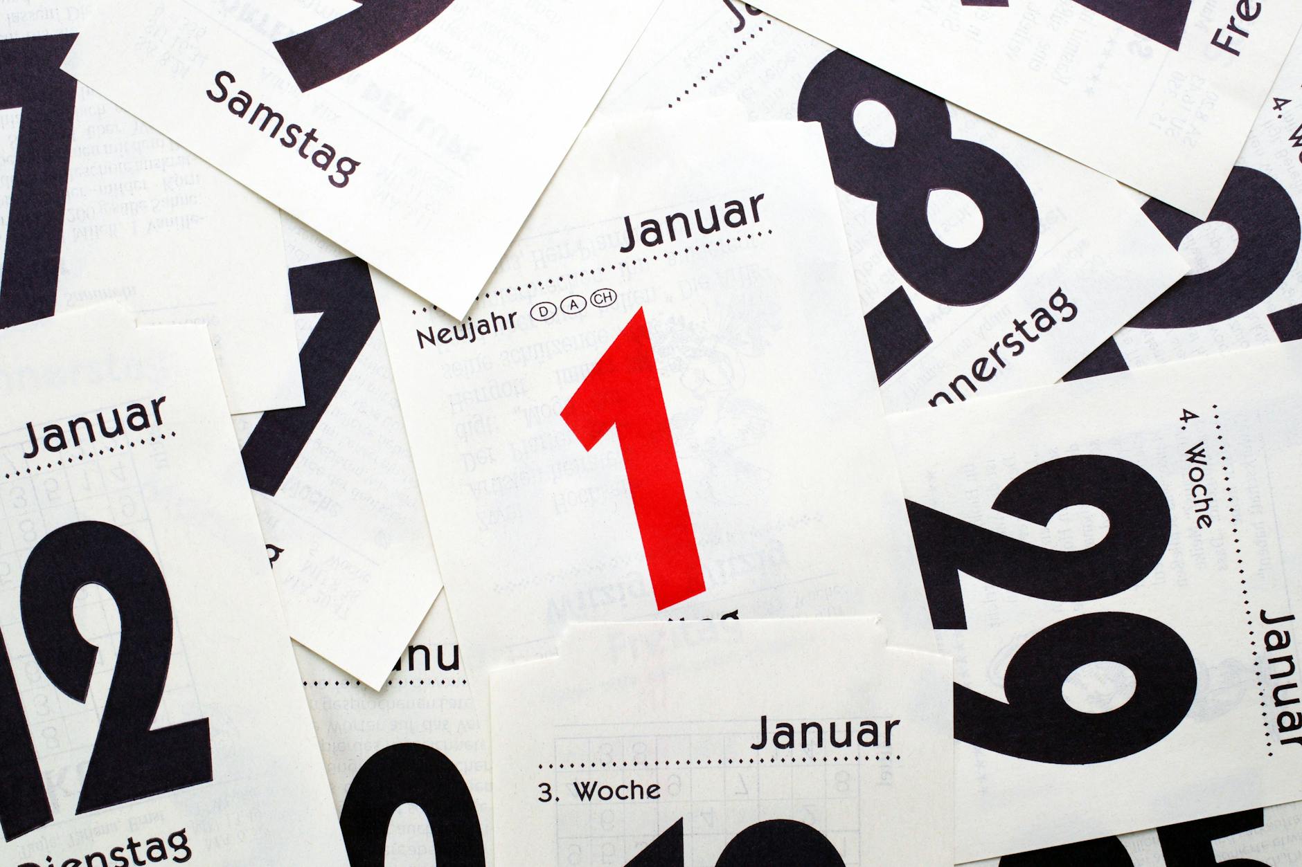 Mit einem einfachen Abreißkalender können Sie im neuen Jahr viel Geld sparen.