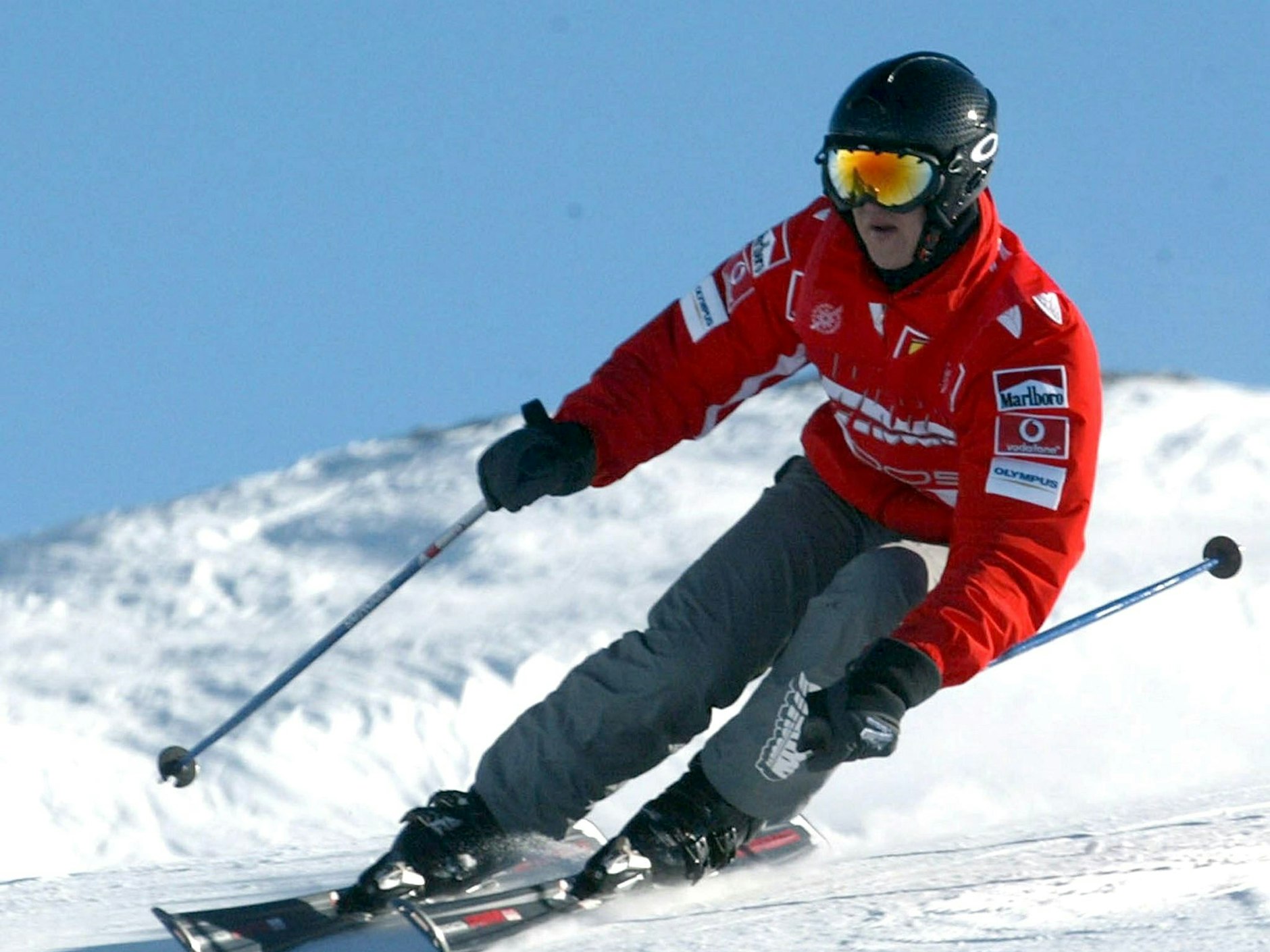 Michael Schumacher stürzte beim Skifahren in den französischen Alpen.