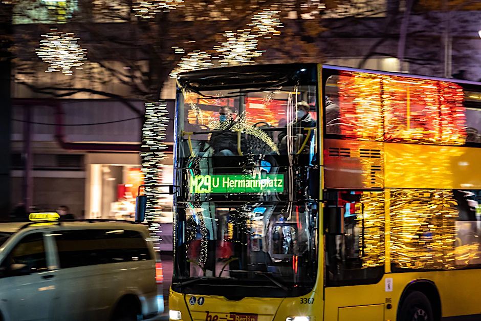 Bus M29: Die Linie wird an Silvester umgeleitet.