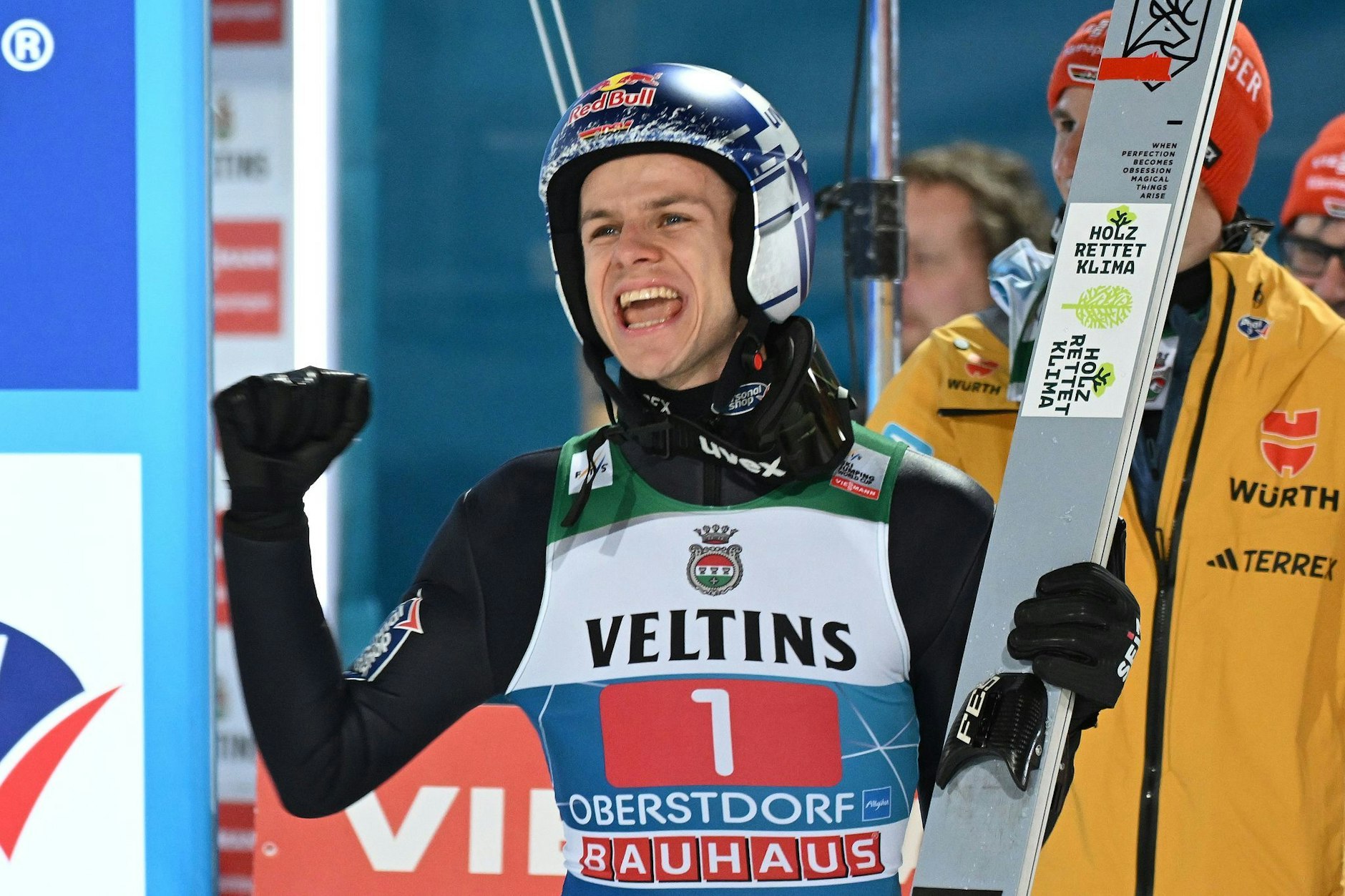 Setzte sich beim Auftaktspringen in Oberstdorf durch: Andreas Wellinger.&nbsp;