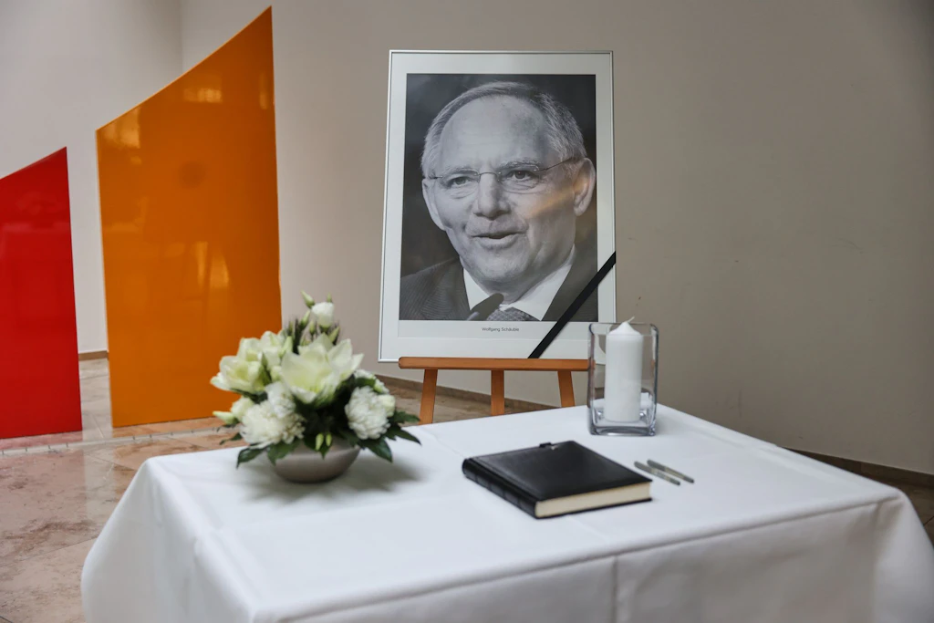 Tod von Wolfgang Schäuble: Kondolenzbuch in Berlin und erste Details zur Beisetzung