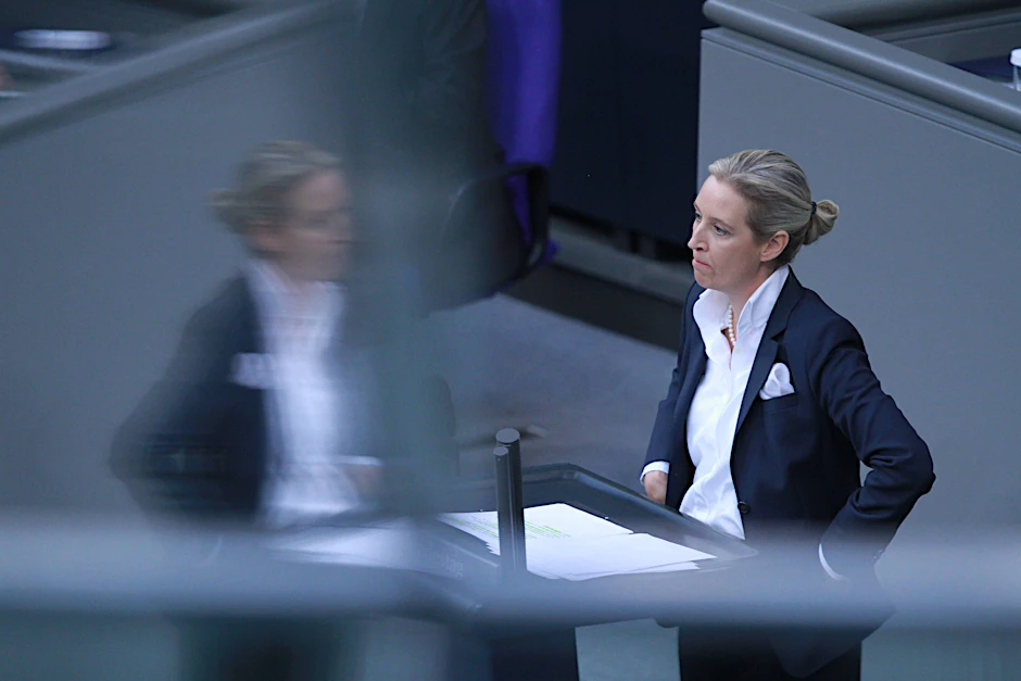 AfD-Chefin Alice Weidel im Bundestag