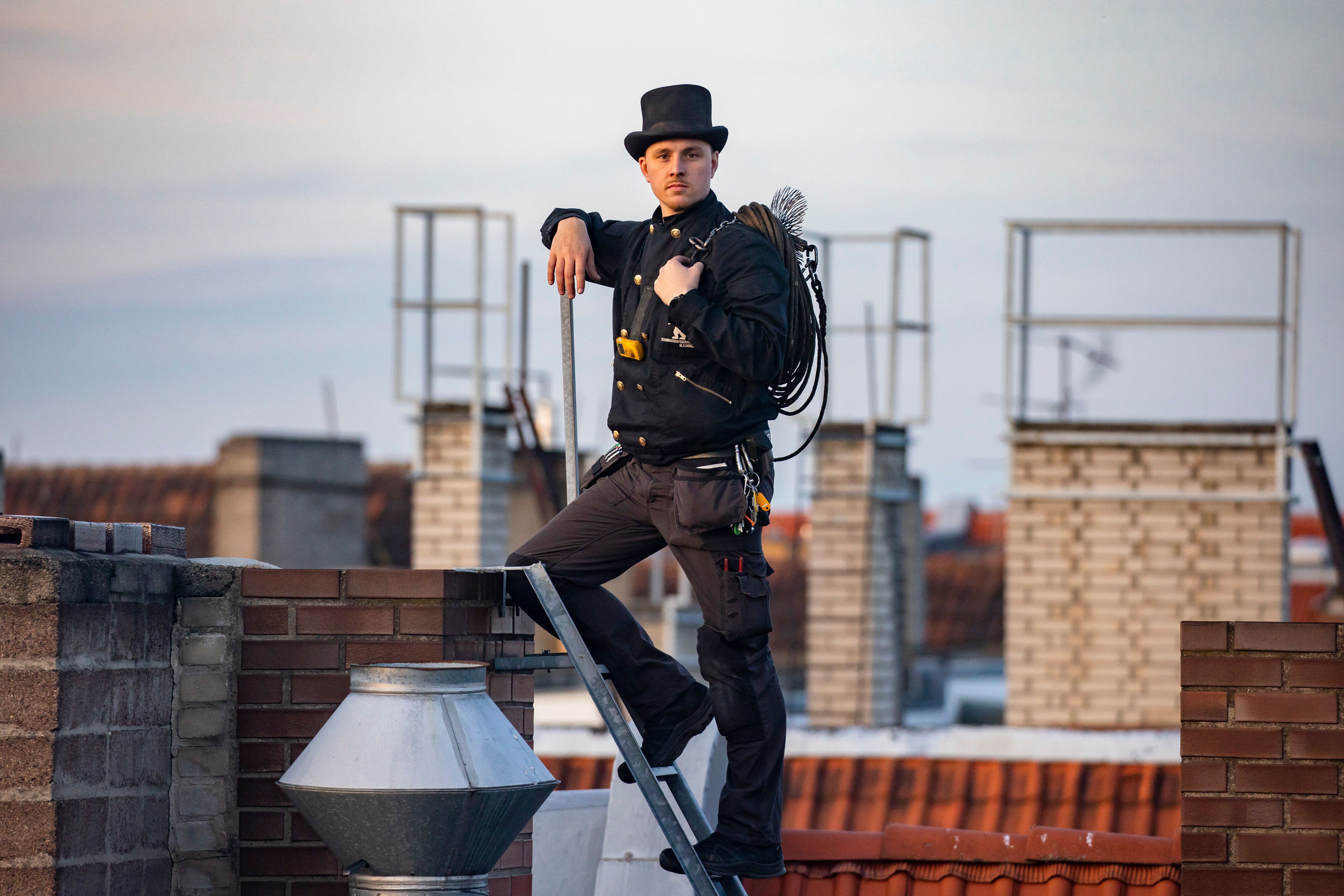 Schornsteinfeger als Glücksbringer zu Neujahr: Wohin sind sie eigentlich verschwunden?