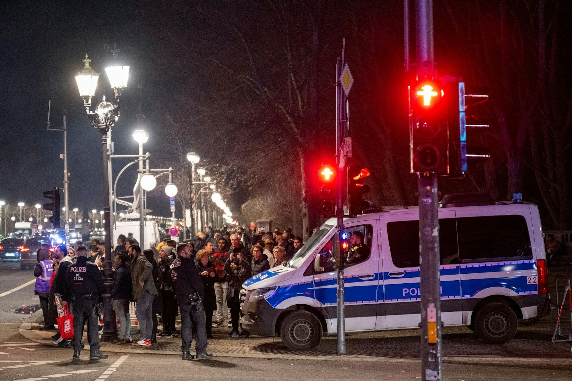 Polizeieinsatz in der Silvesternacht