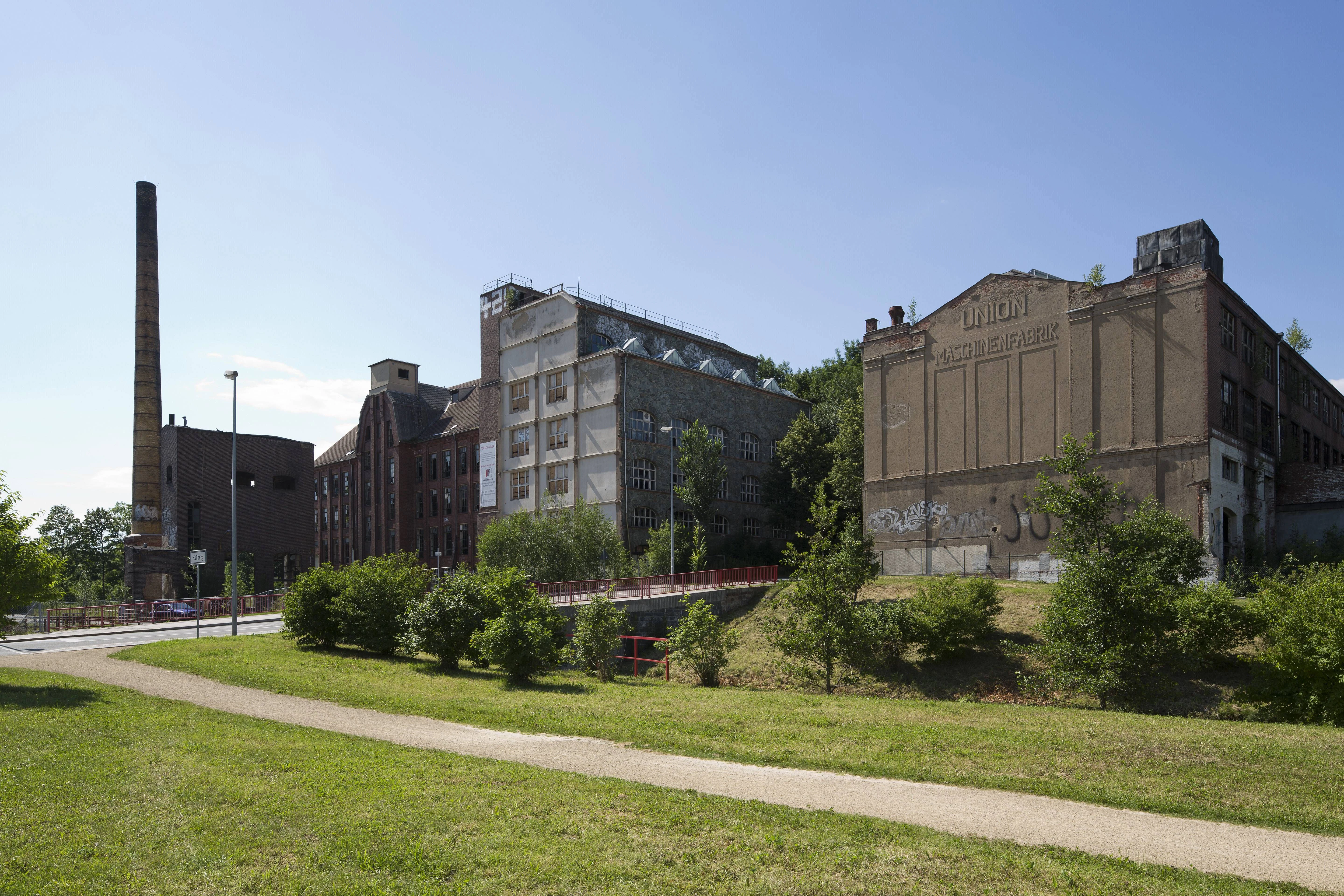 Leer stehende Fabriken in Chemnitz.