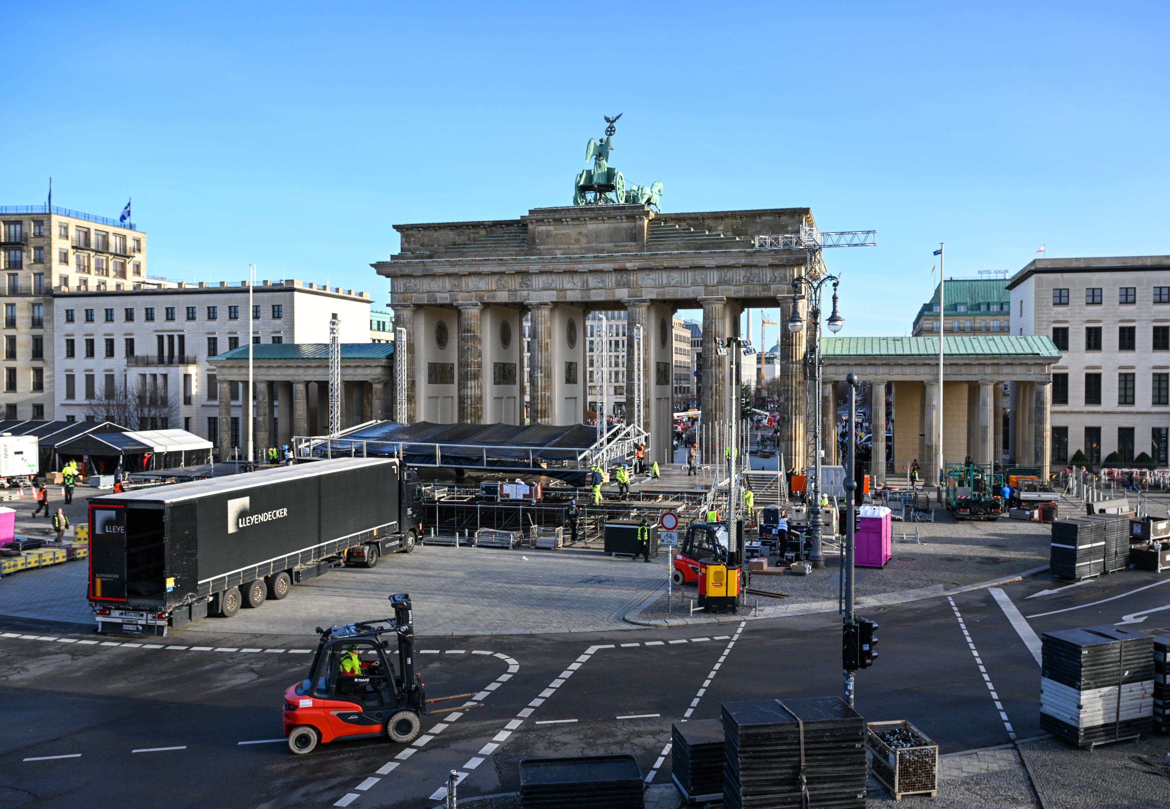 Silvester 2023 in Berlin: Straßensperrungen im Überblick