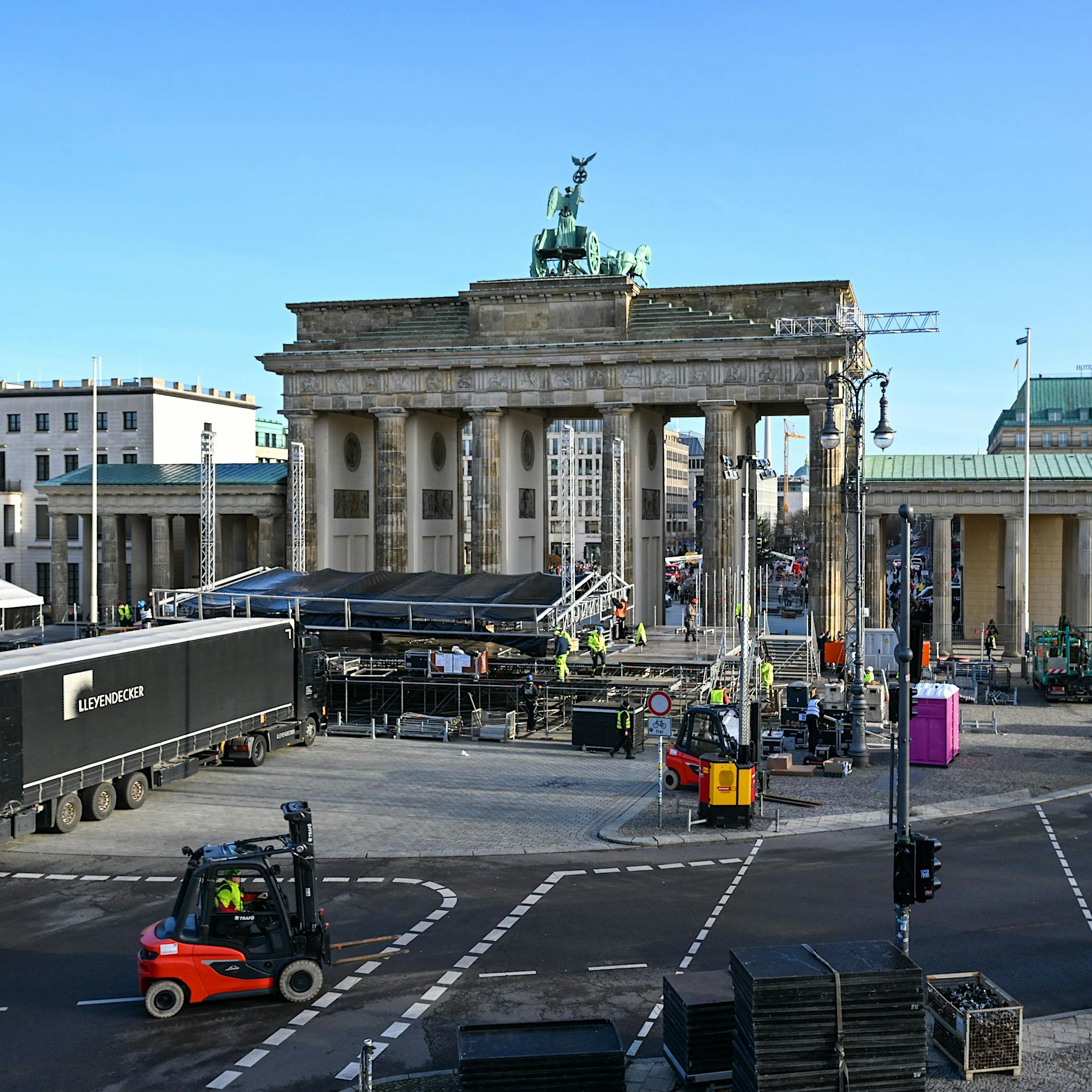 Silvester 2023 in Berlin: Straßensperrungen im Überblick