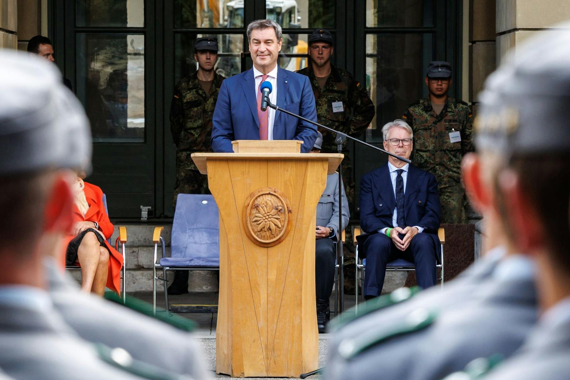 CSU-Chef Markus Söder hält die Aussetzung der Wehrpflicht rückblickend für einen Fehler.