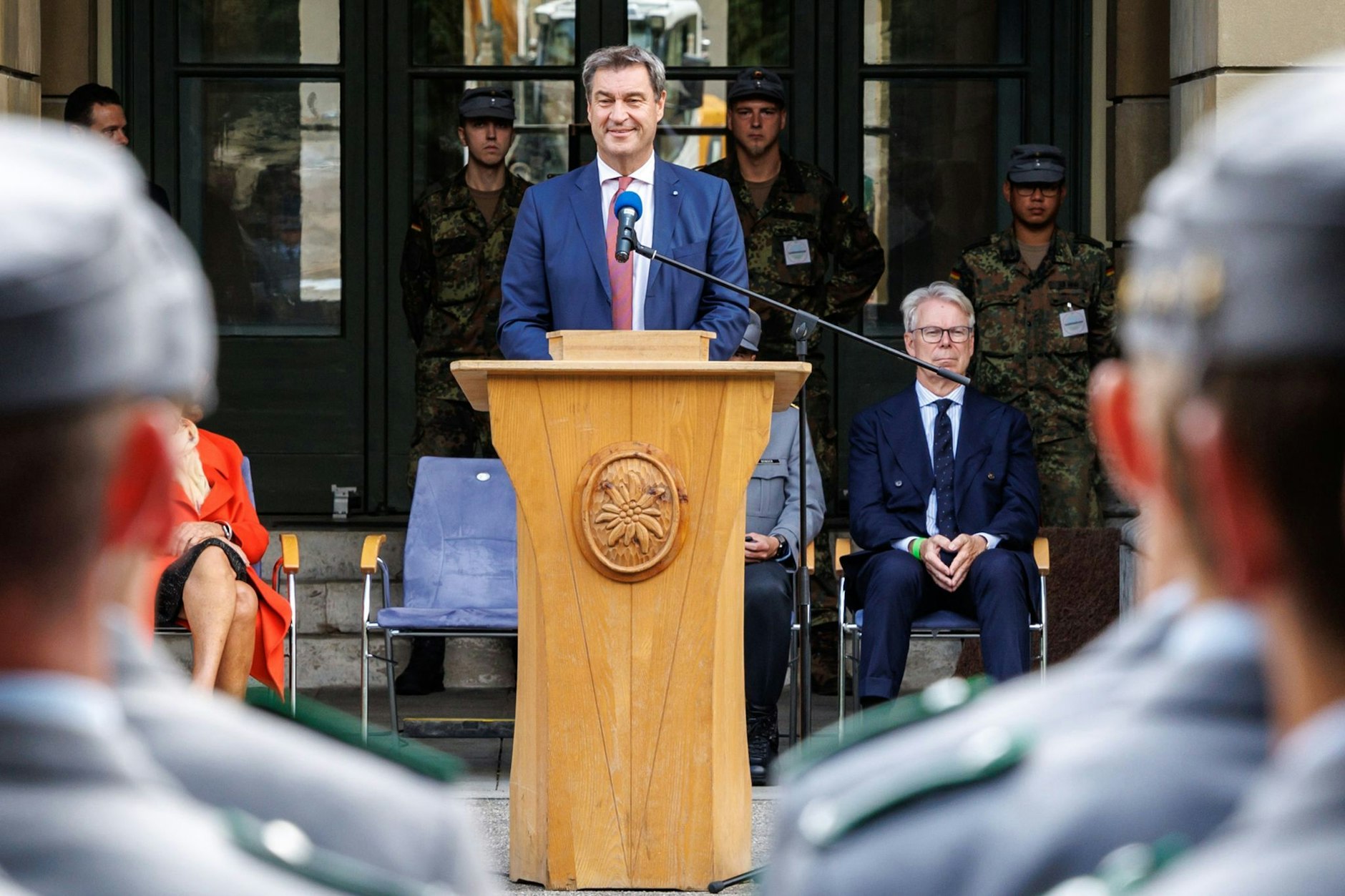 CSU-Chef Markus Söder hält die Aussetzung der Wehrpflicht rückblickend für einen Fehler.