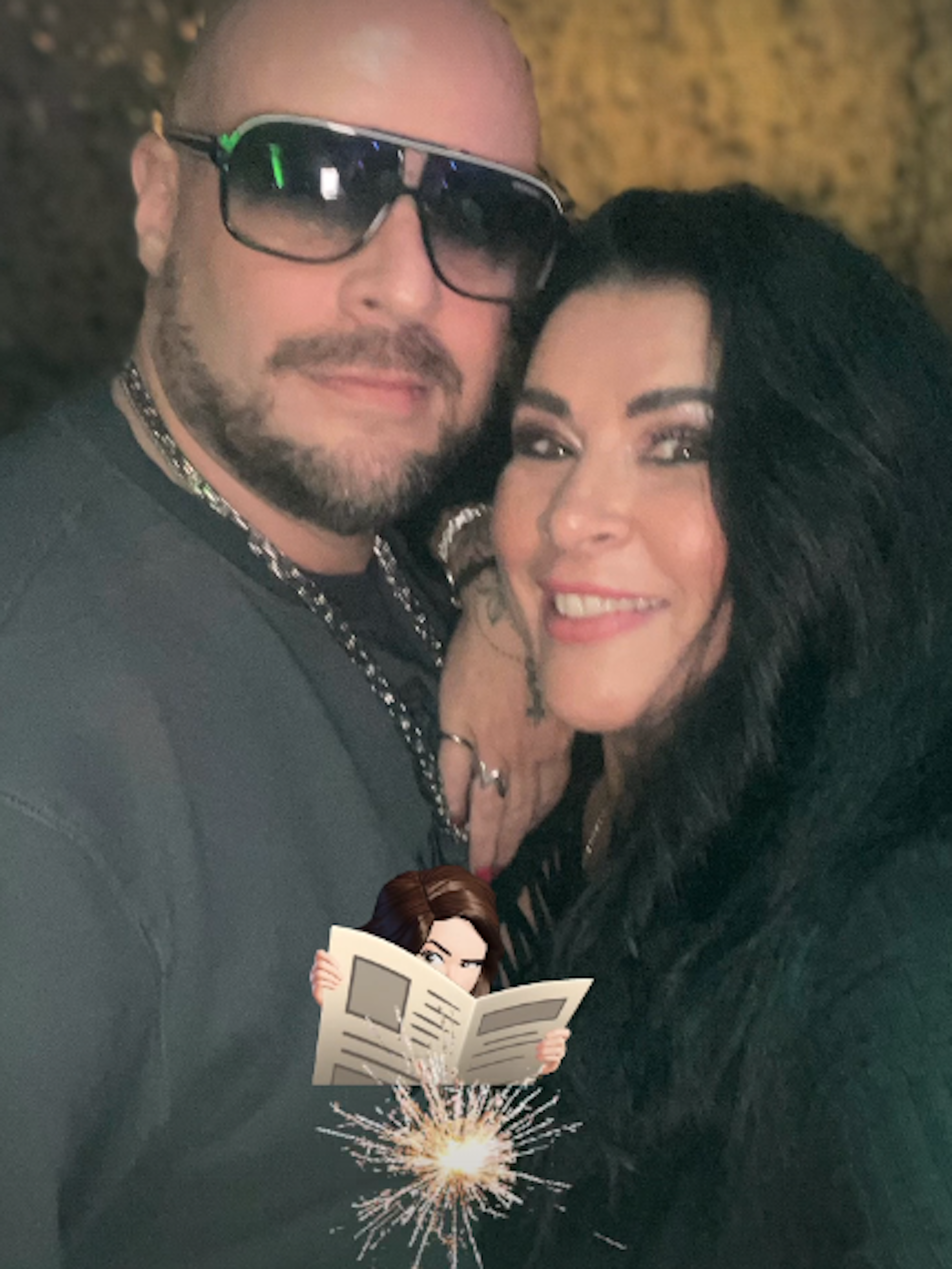 Iris Klein postete jetzt ein neues Foto von sich und ihrem Mr. T.
