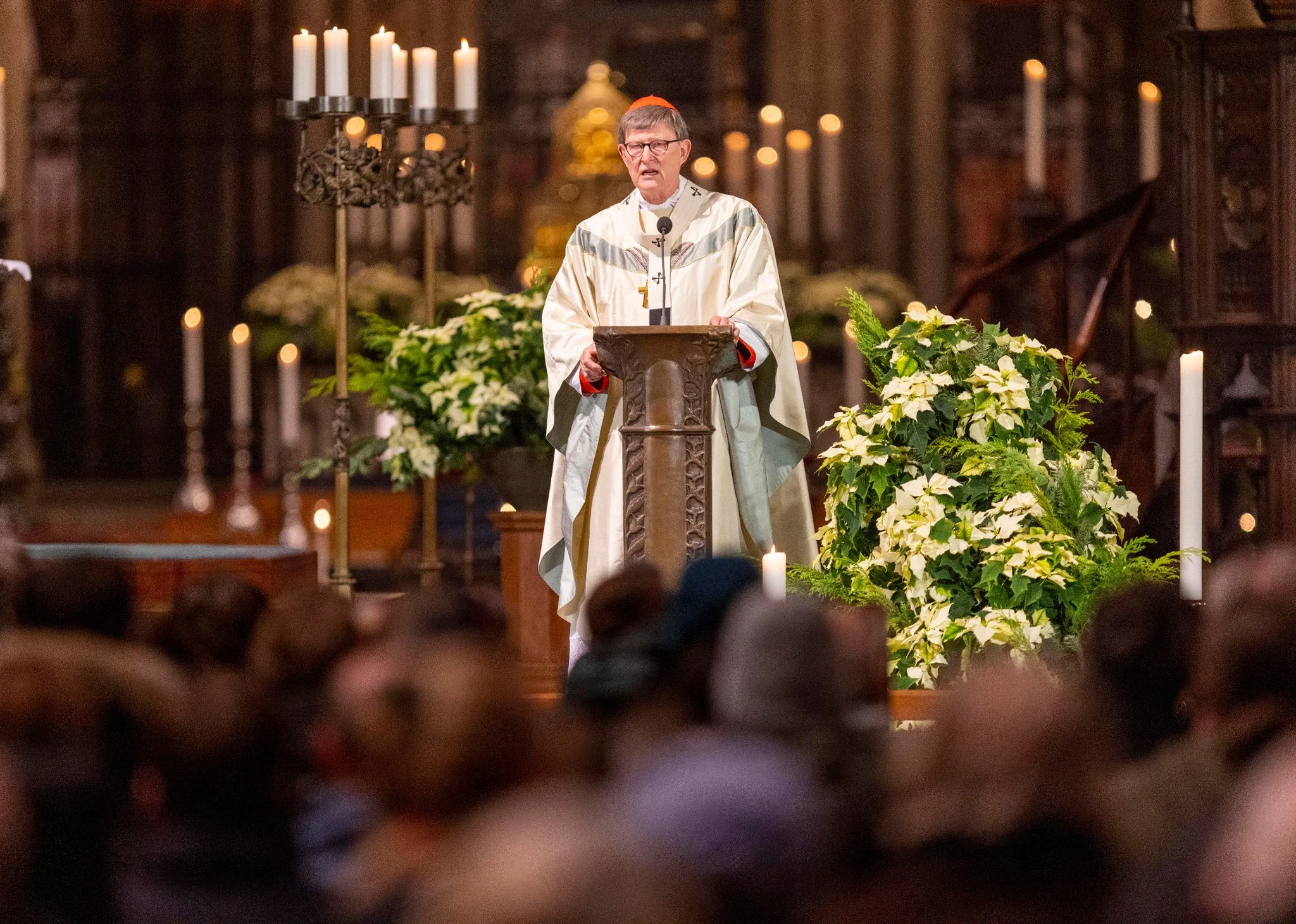 dpatopbilder - Kardinal Rainer Maria Woelki feiert die Silvester-Messe im Kölner Dom.  