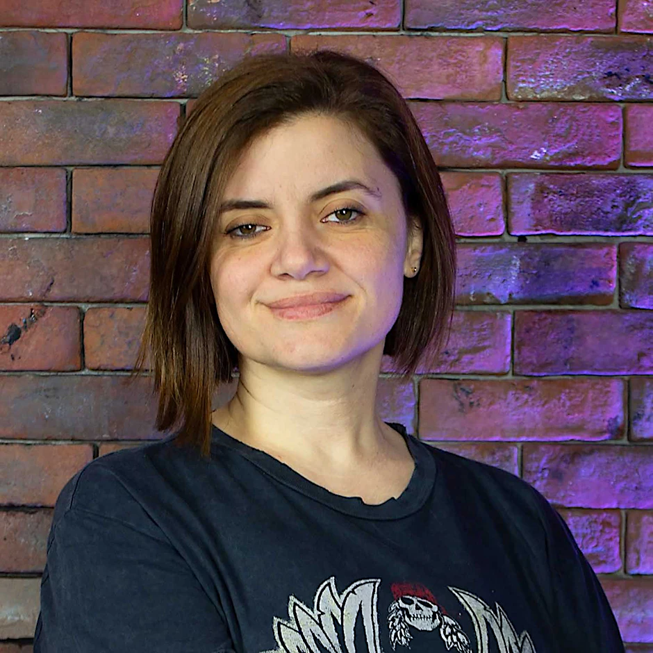 Die Komikerin mit palästinensisch-jordanischem Hintergrund Eman Khallouf