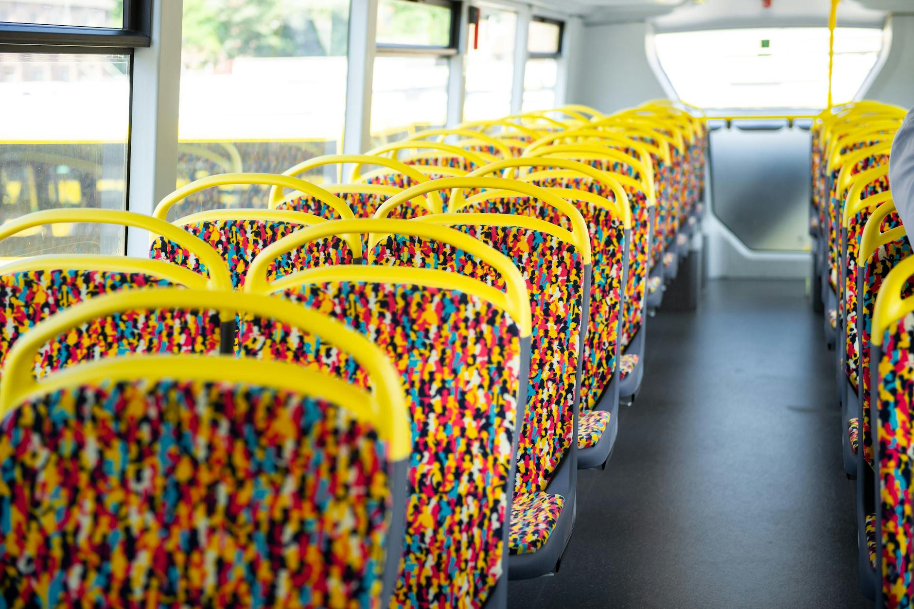 So sieht das neue Sitzmuster der BVG aus – doch viele Berliner haben es noch nie live gesehen.