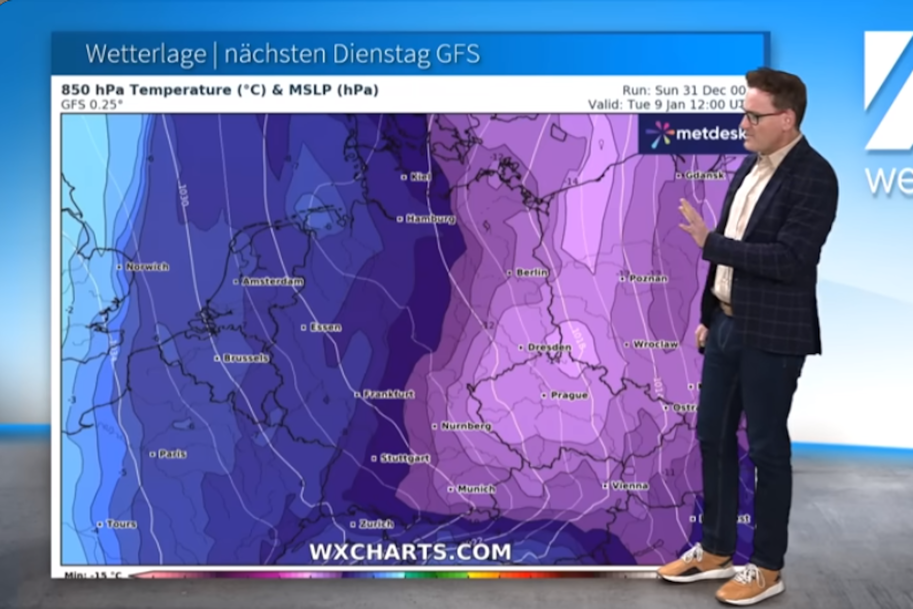Laut Wetter-Experte Dominik Jung wird es in einer Woche vor allem im Osten deutlich kälter.