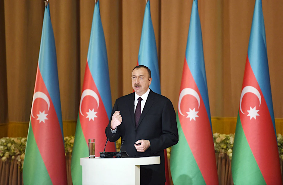 Der aserbaidschanische Präsident Ilham Alijew
