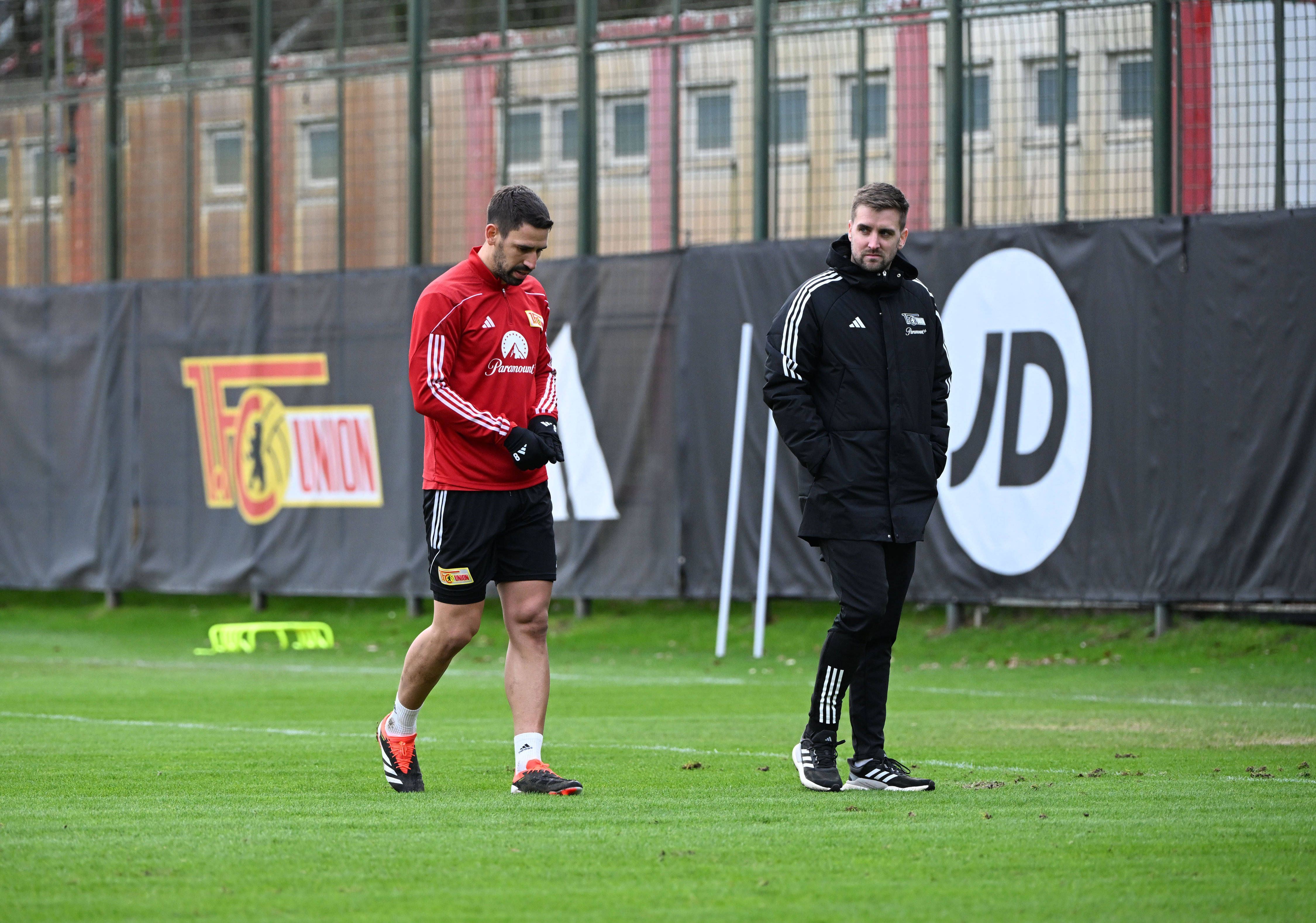 1. FC Union Berlin: Sorge um Rani Khedira – Trainings-Abbruch nach Zweikampf