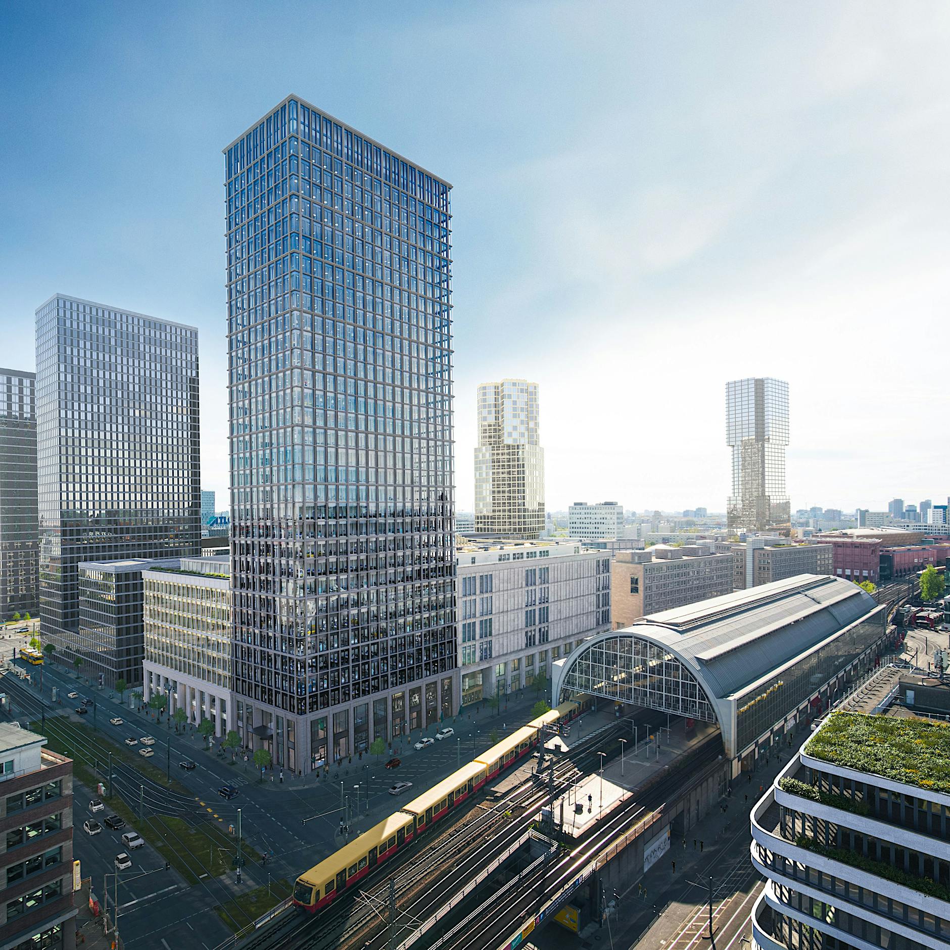 Berliner City Ost: Viertes Hochhaus am Alexanderplatz wird 150 Meter hoch – Park Inn bekommt Gesellschaft