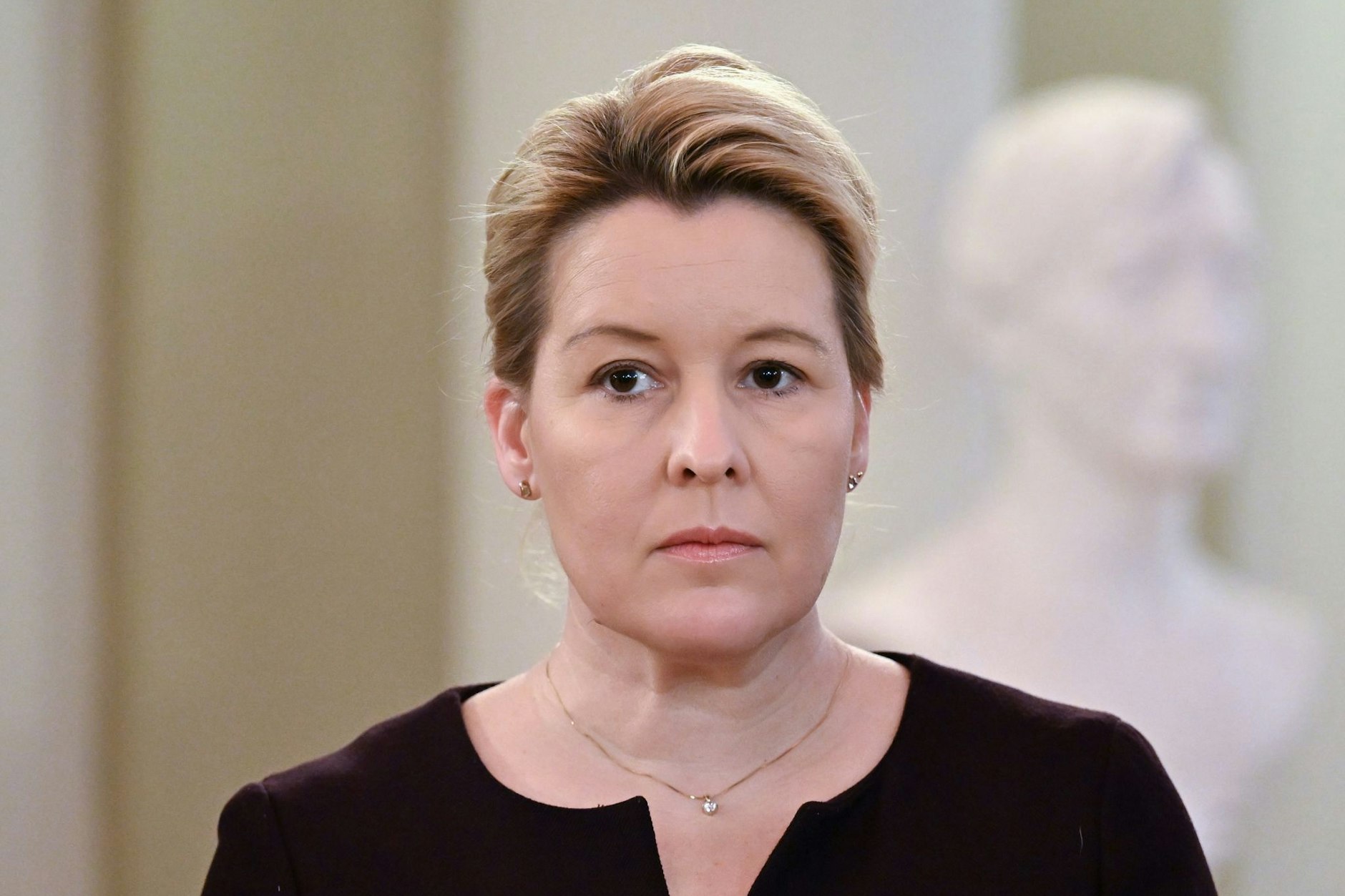Franziska Giffey (SPD), Senatorin für Wirtschaft, Energie und Betriebe, aufgenommen im Roten Rathaus.