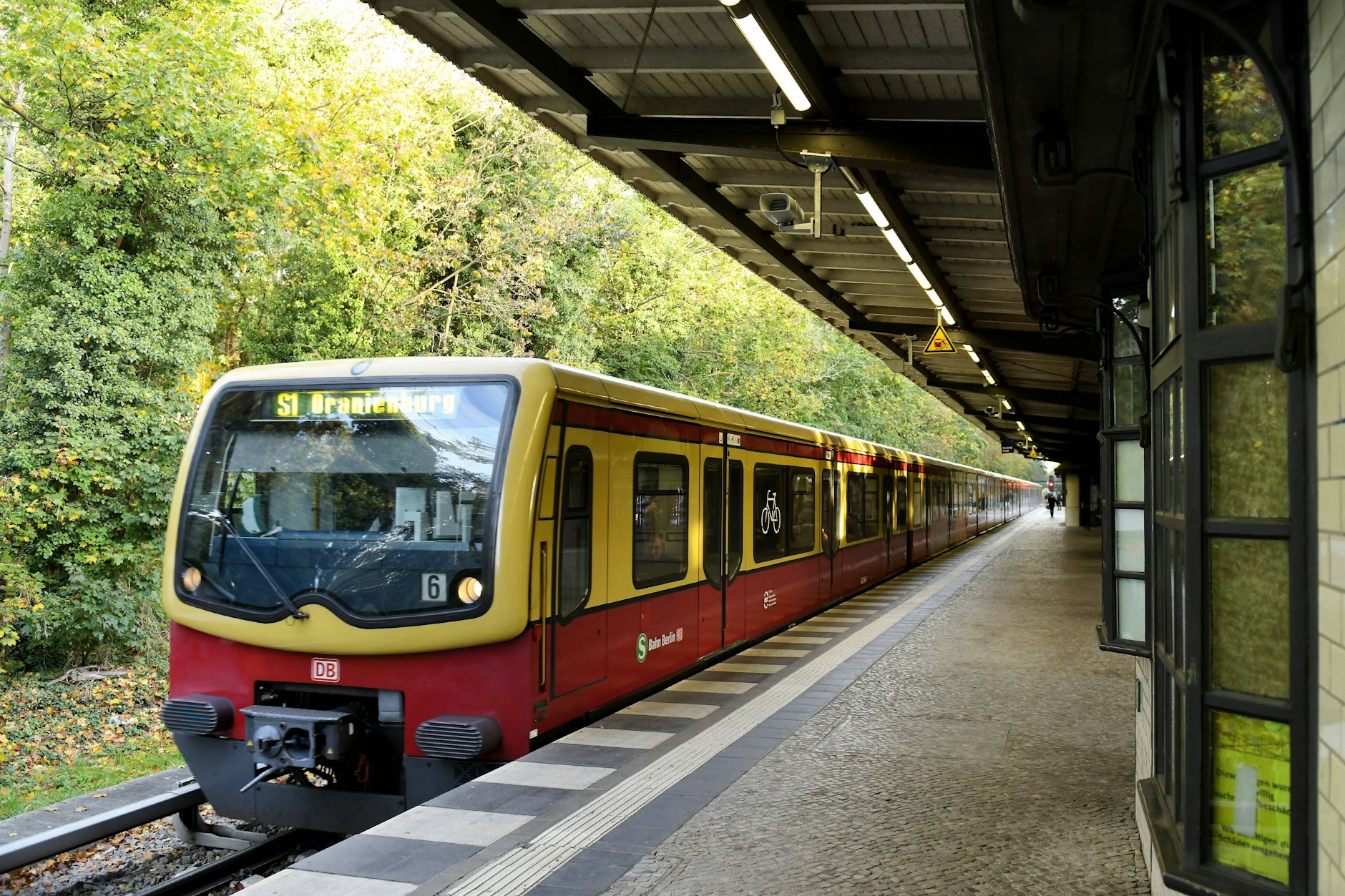 Unter anderem die S1 fährt ab Freitag für über einen Monat nur unterbrochen durch Berlin.