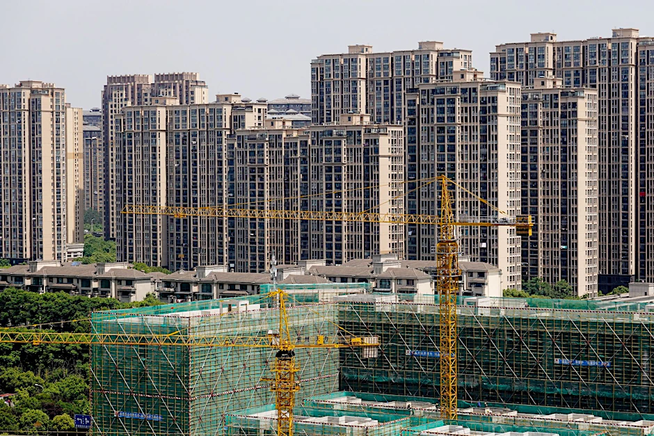 ARCHIV - Die Turbulenzen bei den großen Immobilienentwicklern in China, die ihre Schulden nicht mehr bedienen können, sorgen für Verunsicherung.  UMA Press Wire/dpa