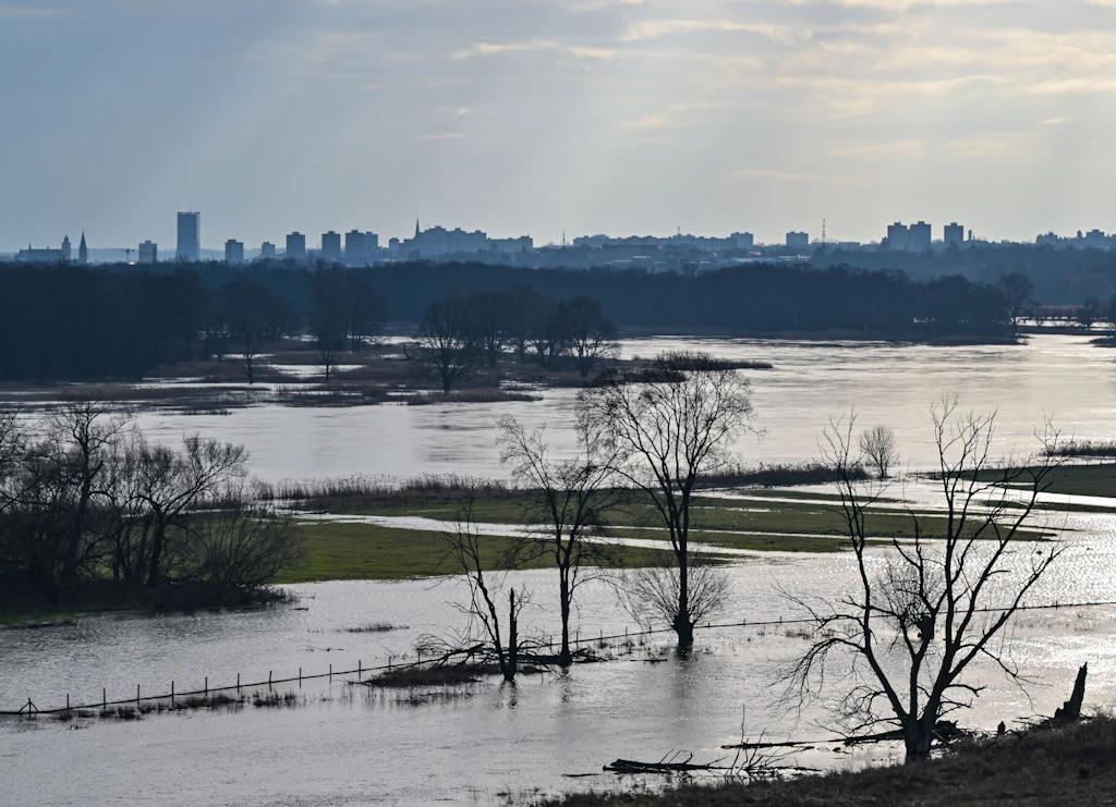 Hochwasser in Brandenburg: Flusspegel sinken, Lage entspannt sich