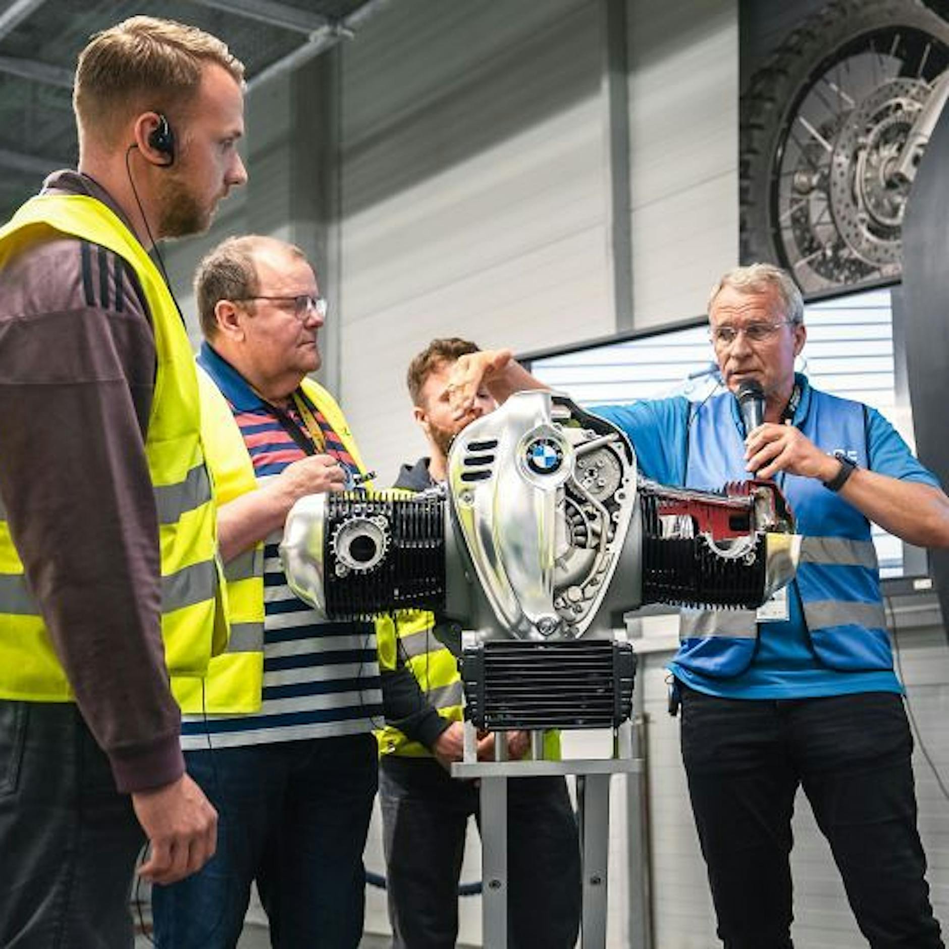 BMW Motorradwerk Berlin | Führung Werksbesichtigung