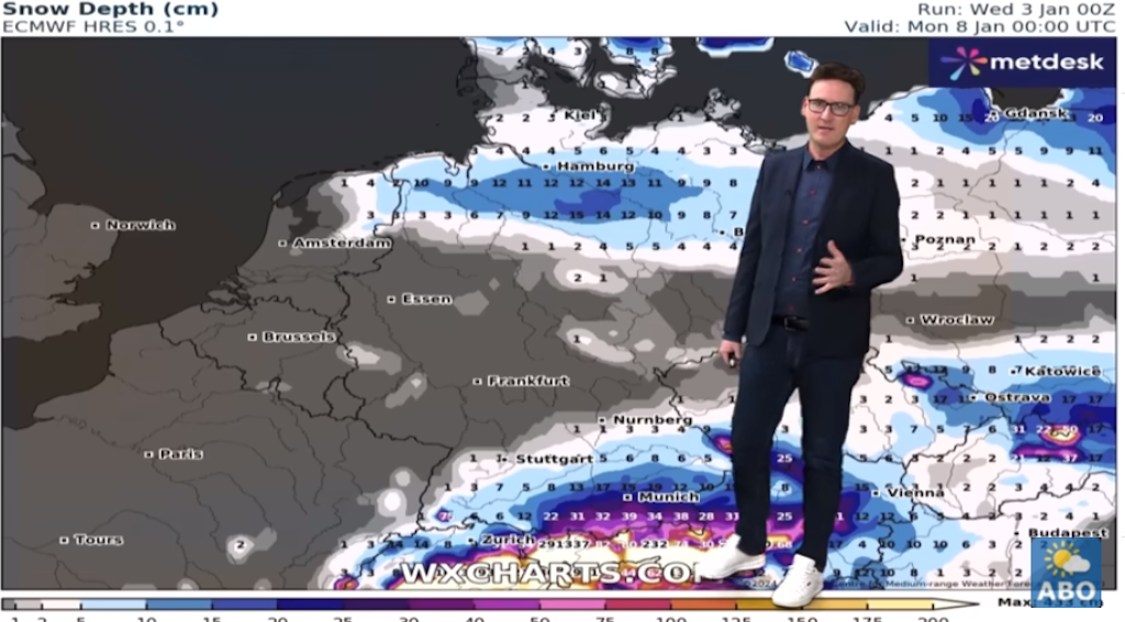 Wetter Wintereinbruch binnen 48 Stunden Frostschock in Deutschland!