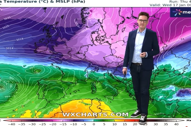 Das Wetter kommt in den nächsten Tagen mit Kältepeitsche, es wird richtig kalt, erklärt Diplom-Meteorologe Dominik Jung.