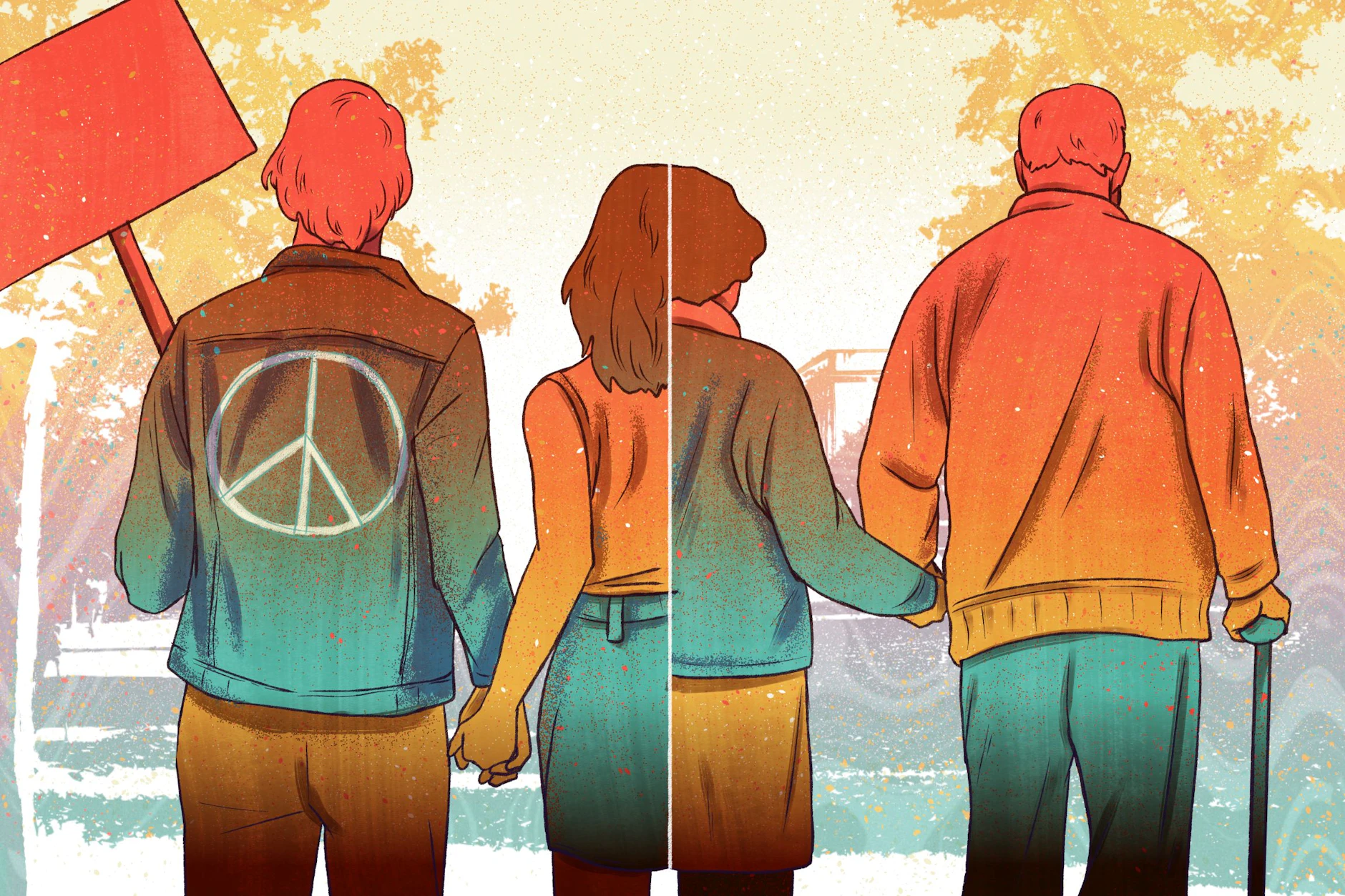 Ein Alt-68er trifft nach 50 Jahren eine alte Liebe wieder ...