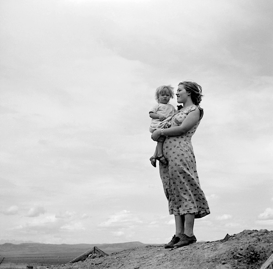 Das berühmte Foto hat Arthur Rothstein 1936 in Idaho für die Farm Security Administration (FSA) aufgenommen.
