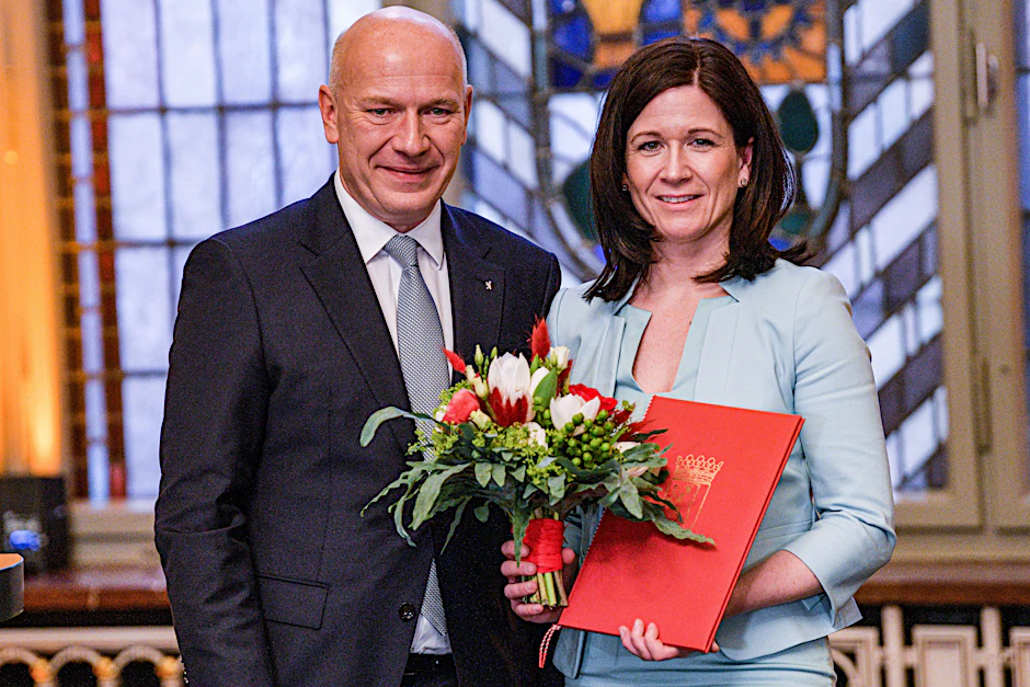 Berlins Regierender Bürgermeister Kai Wegner und seine Freundin, Bildungssenatorin Katharina Günther-Wünsch (beide CDU), wollen zum ersten Mal öffentlich gemeinsam bei einem größeren gesellschaftlichen Ereignis auftreten. (Archivfoto)&nbsp;