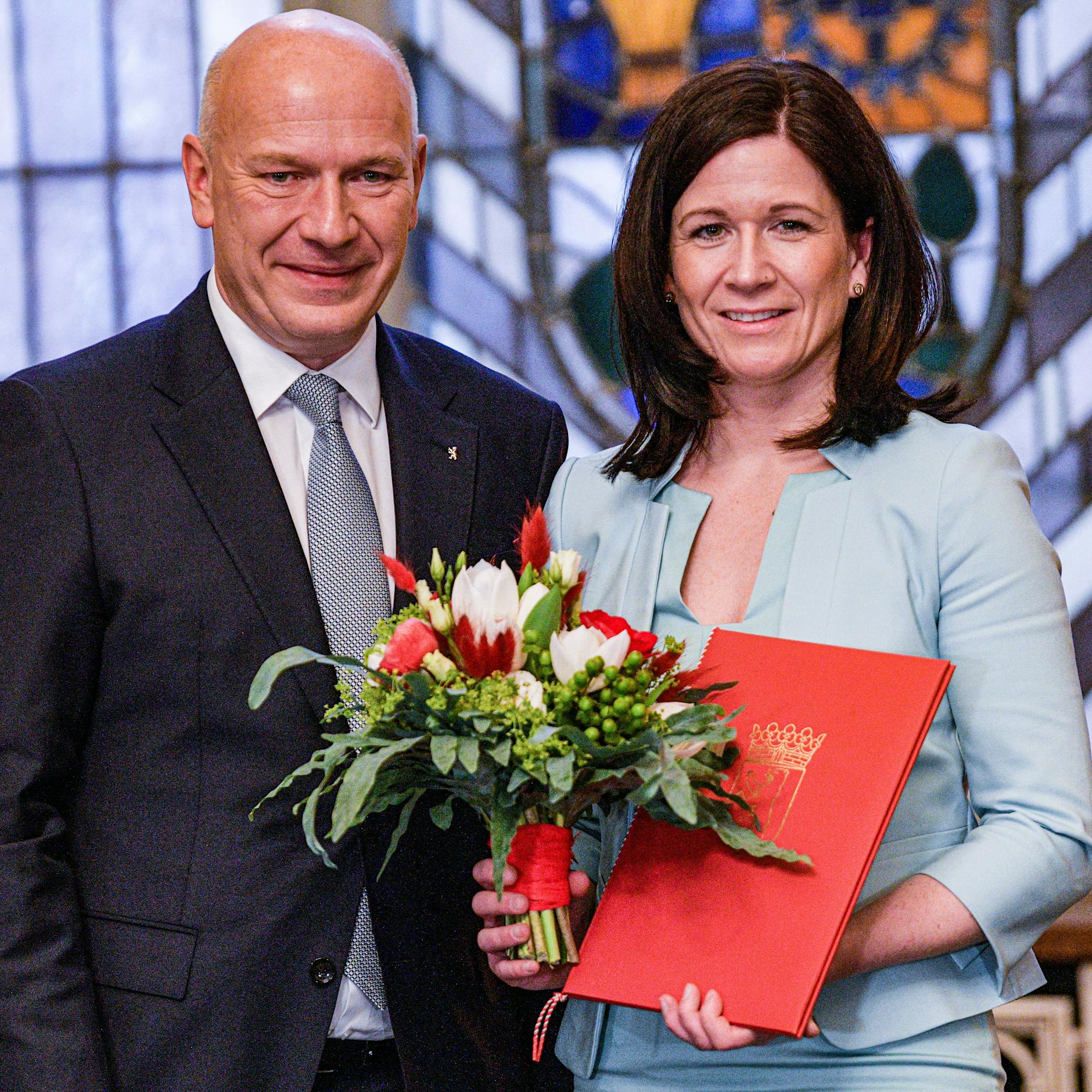 Offiziell: Regierender Bürgermeister Wegner und Senatorin Günther-Wünsch sind zusammen