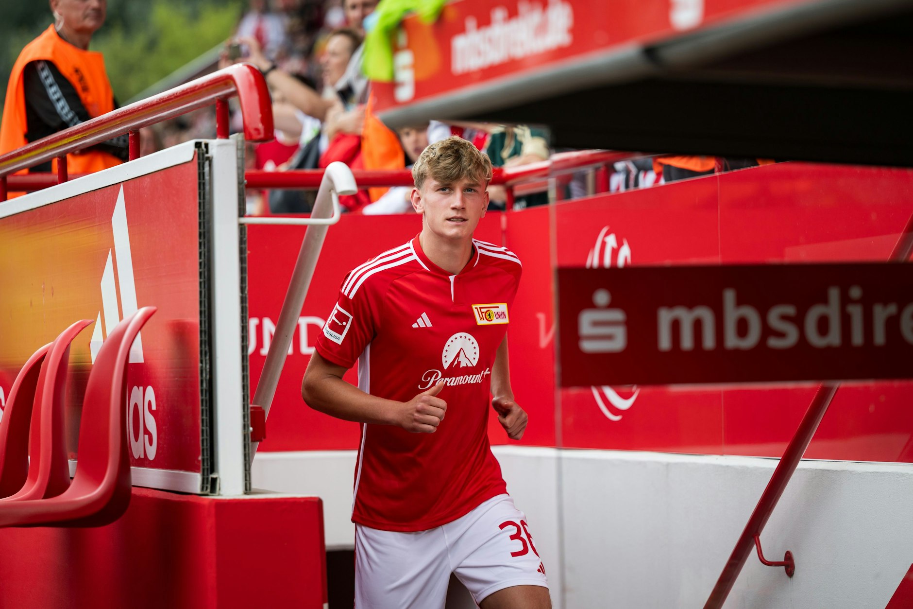 Aljoscha Kemlein hat in der Vorrunde beim 1. FC Union Berlin kaum Spielpraxis erhalten, geht nun eine Klasse nach unten.
