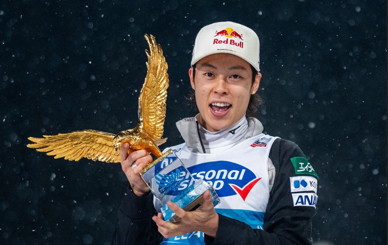 Mit Recknagel gleichgezogen: Kobayashi gewinnt zum dritten Mal die Vierschanzentournee