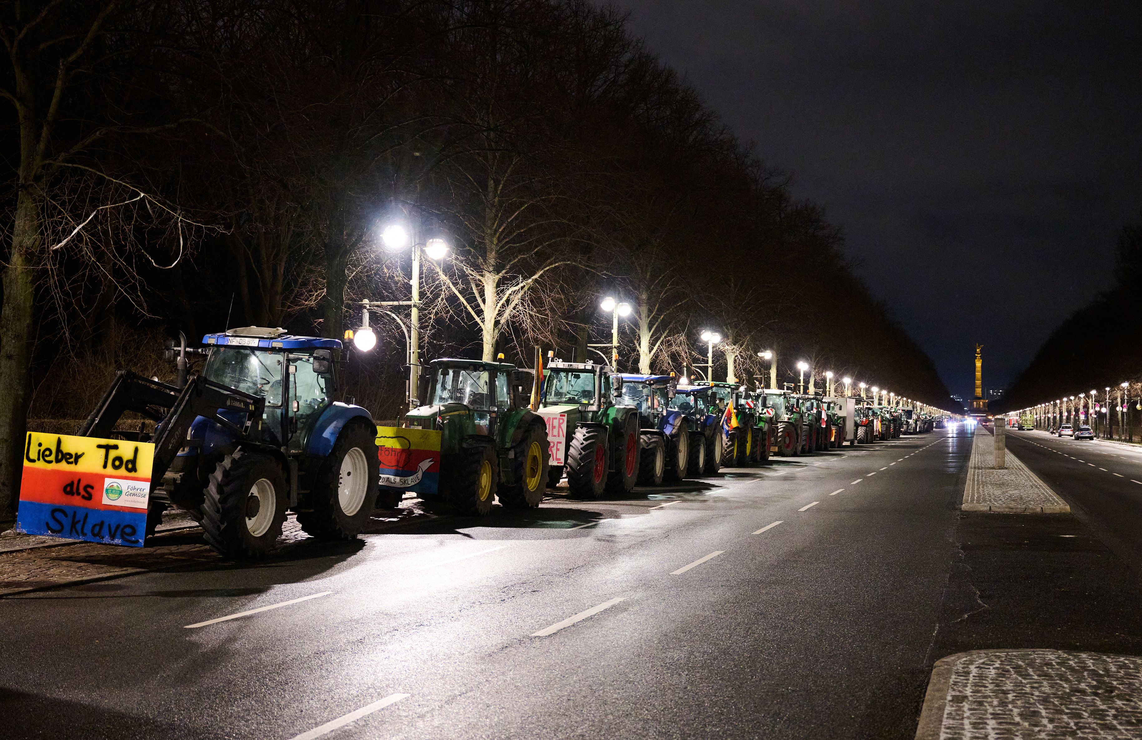 Image - Bauernproteste beginnen in Berlin – Verkehrschaos droht