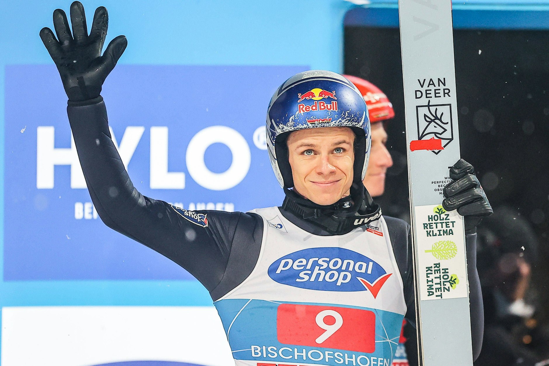 Nur der Japaner Ryoyu Kobayashi war bei der Tournee besser als er: Andreas Wellinger.