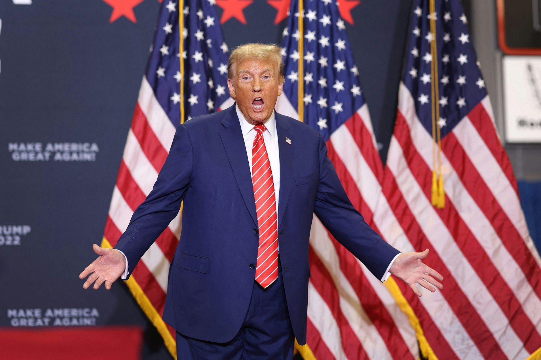 Ex-Präsident Donald Trump gibt im Kampf um seine zweite Amtszeit als US-Präsident Vollgas.