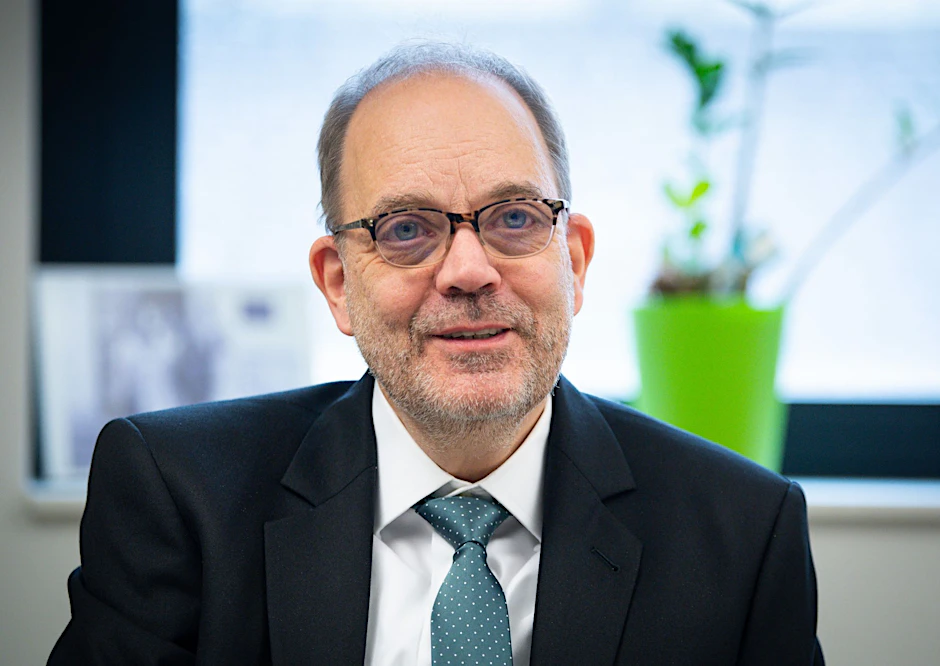 ARCHIV - Michael Ranft, Staatssekretär im Ministerium für Soziales, spricht während eines Interviews mit der dpa.  