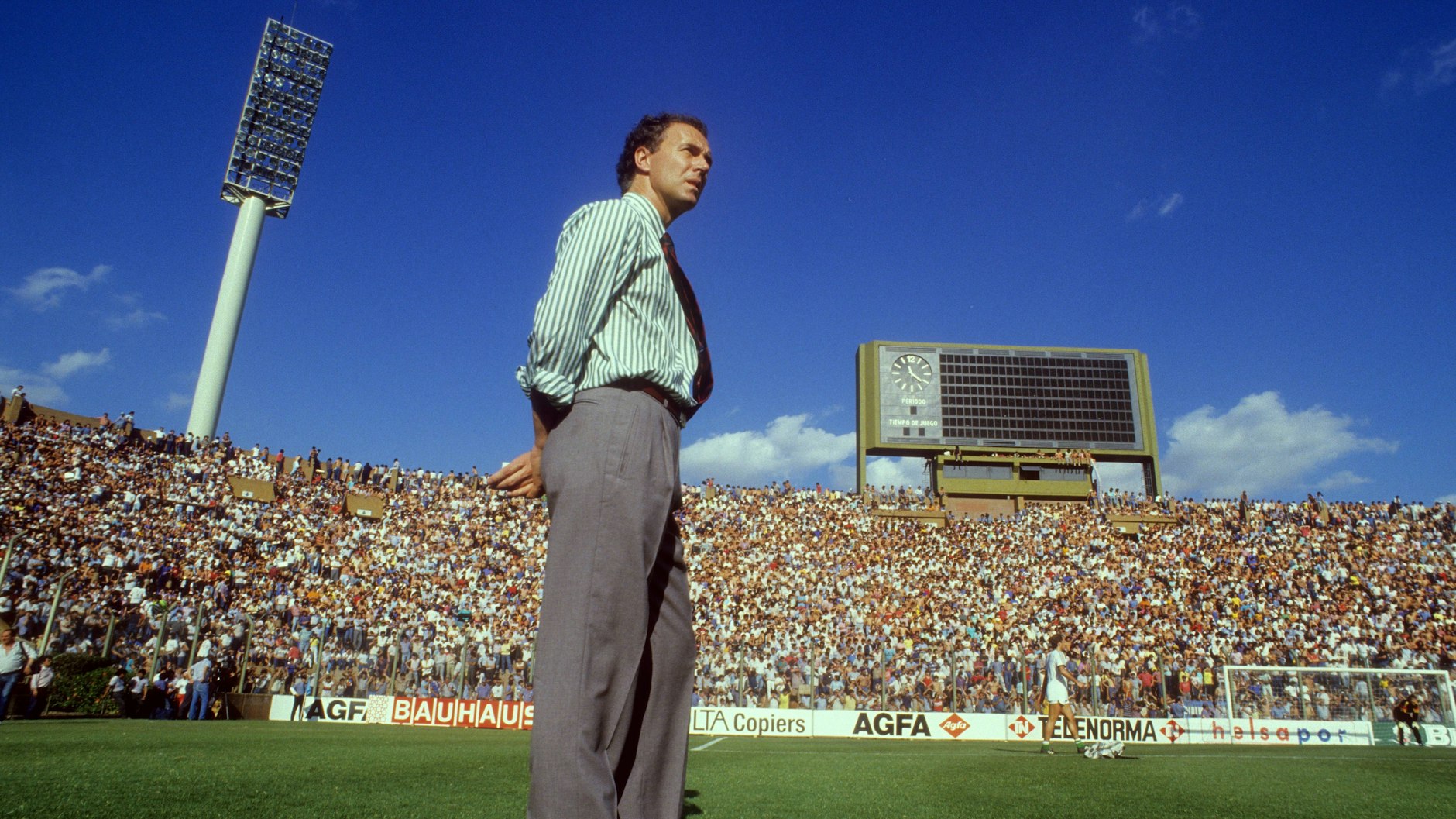 Teamchef Franz Beckenbauer.