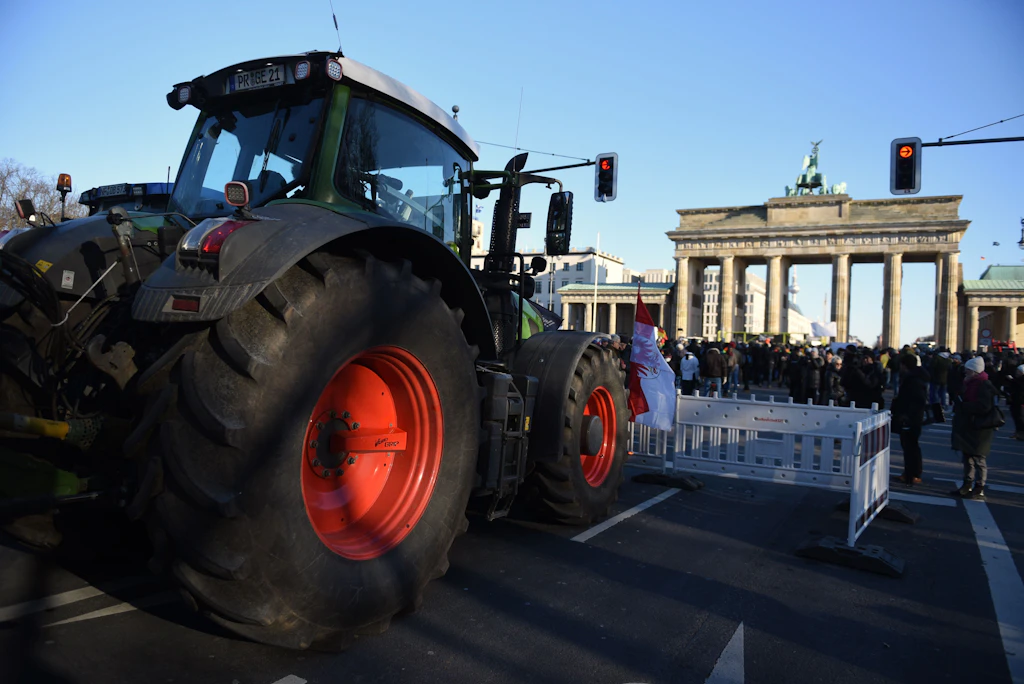 Bauernproteste in Berlin: Die Grünen sind hier für die meisten der Hauptgegner