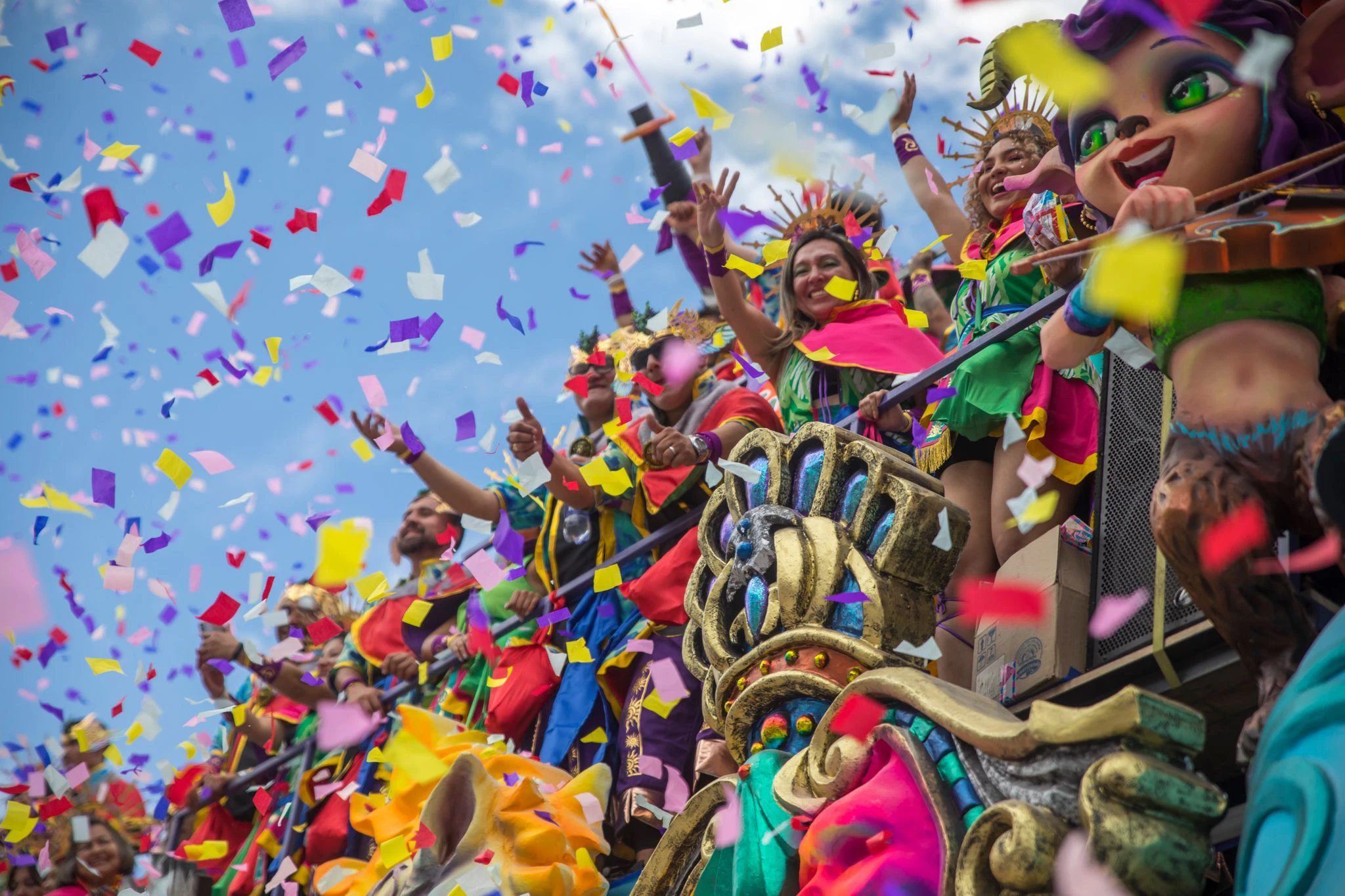 In Kolumbien wird der Karneval der «Negros y Blancos» in Pasto jedes Jahr vom 2. bis 7. Januar gefeiert.  