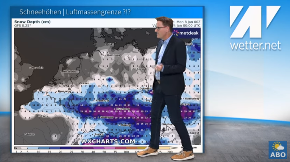 Irres Wetter: Minus 13 Grad in Berlin, 40 Zentimeter Schnee erwartet