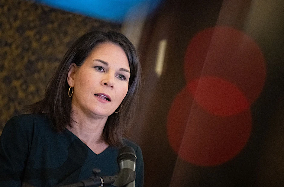 «Diese Gewalt hat seit dem 7. Oktober drastisch zugenommen. Diese Gewalt muss enden»: Annalena Baerbock.  